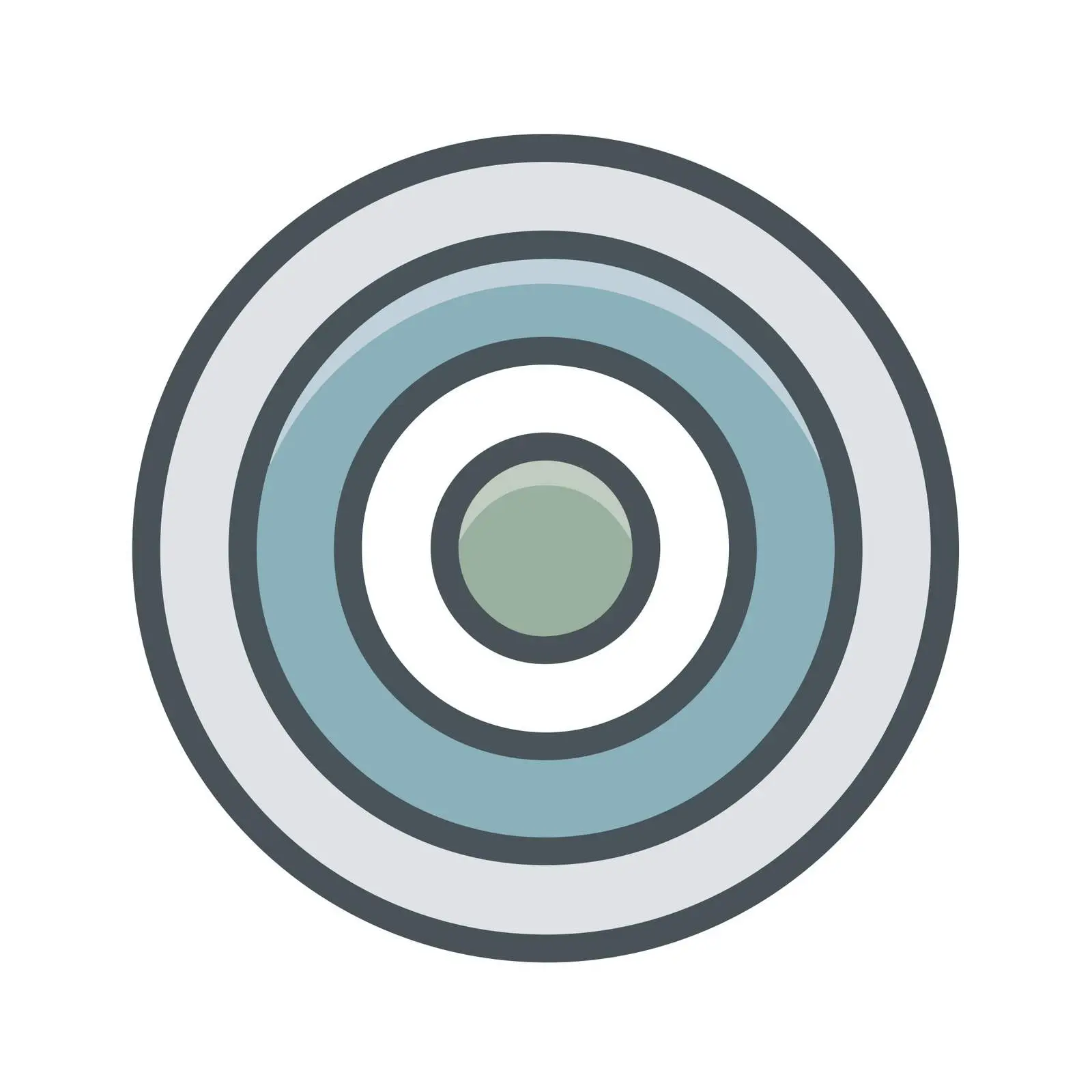 Minimalist Target Icon — free download from Dotvec