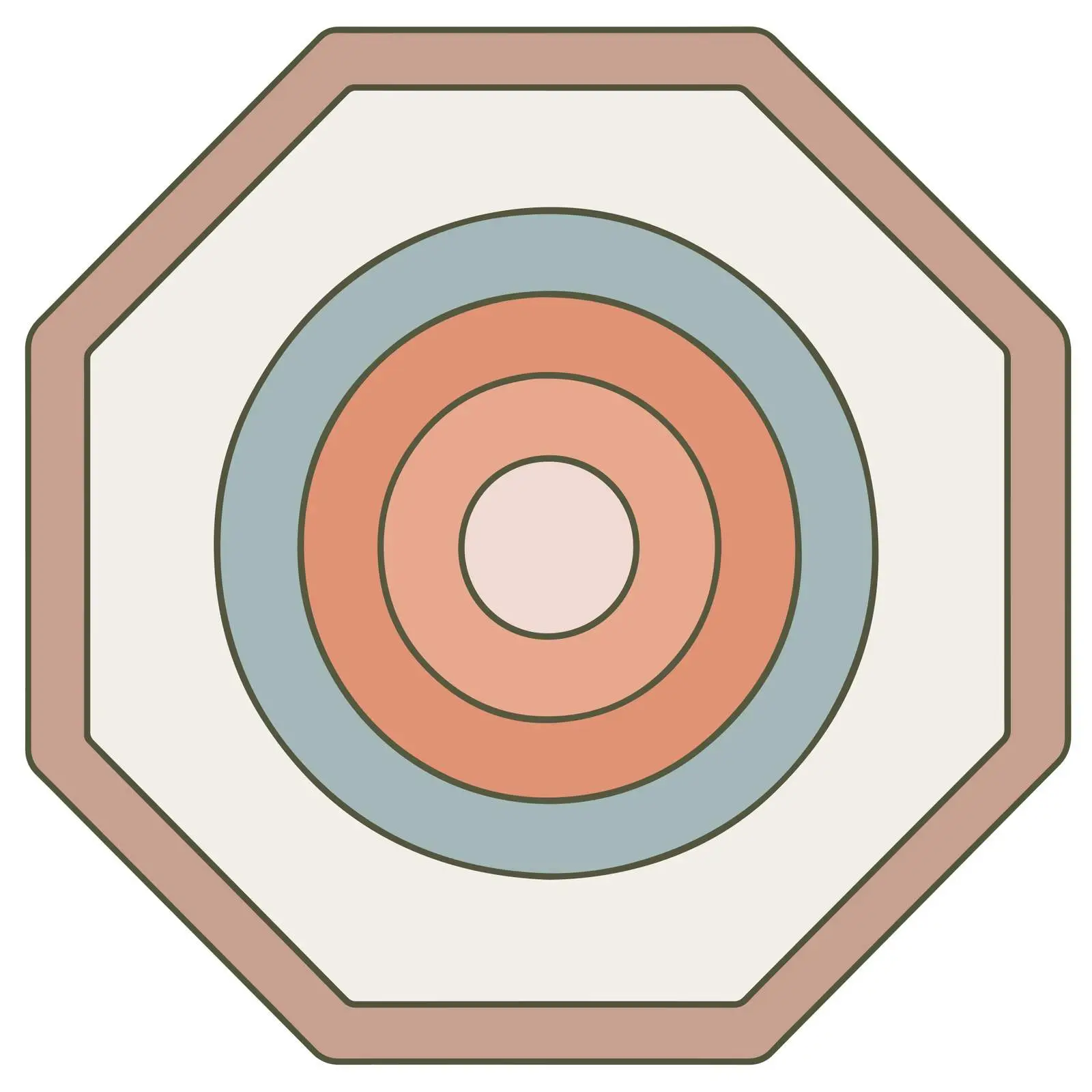 Outline Target Icon — free download from Dotvec