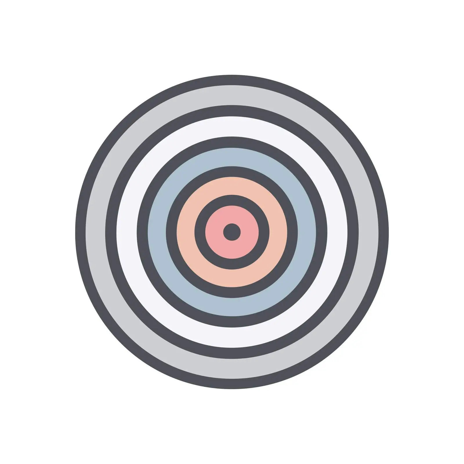 Flat Target Icon Design — free download from Dotvec