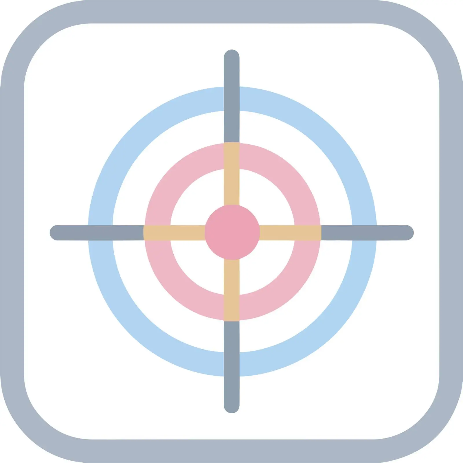 Minimal Target Icon Design — free download from Dotvec