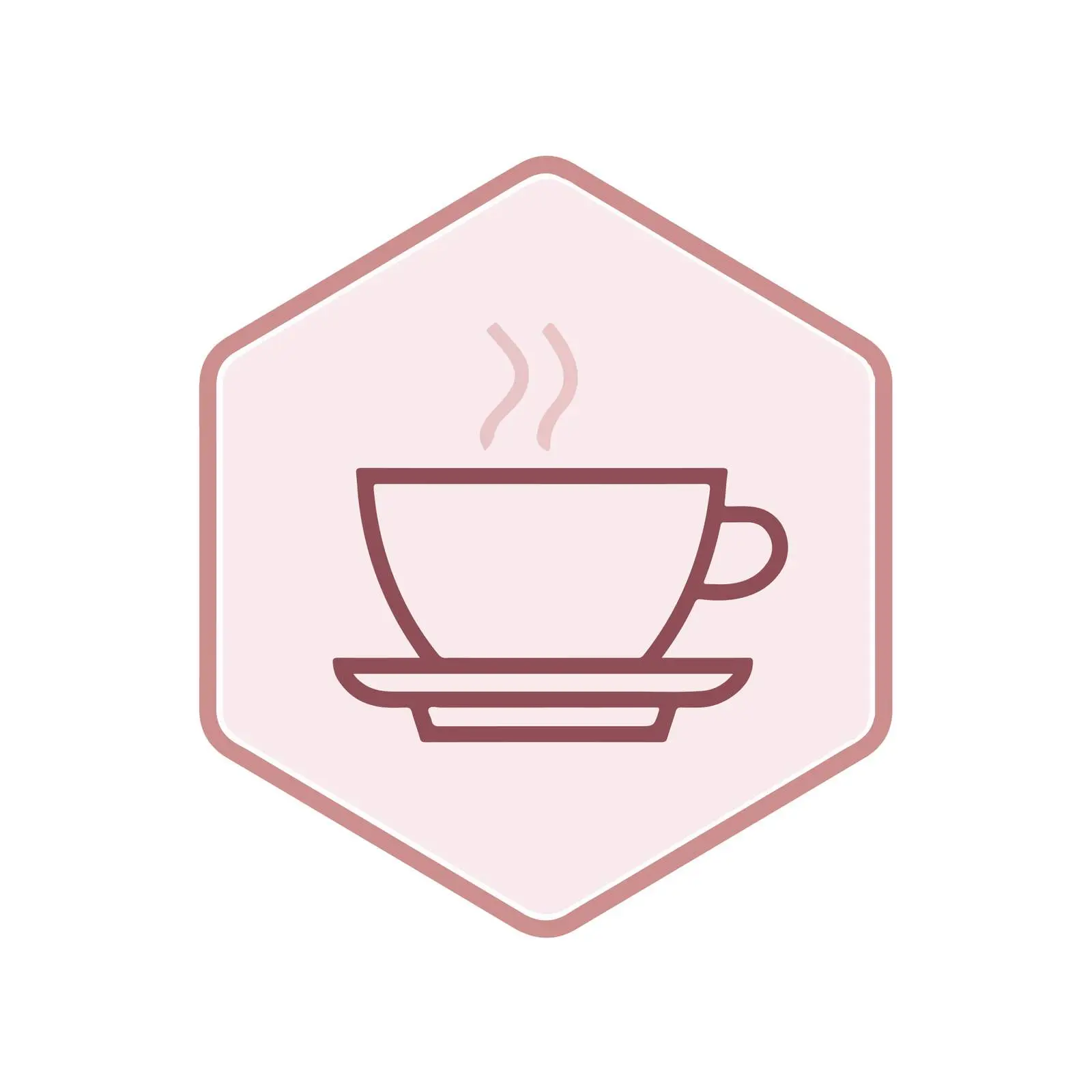 Elegant Tea Cup Icon Design — free download from Dotvec