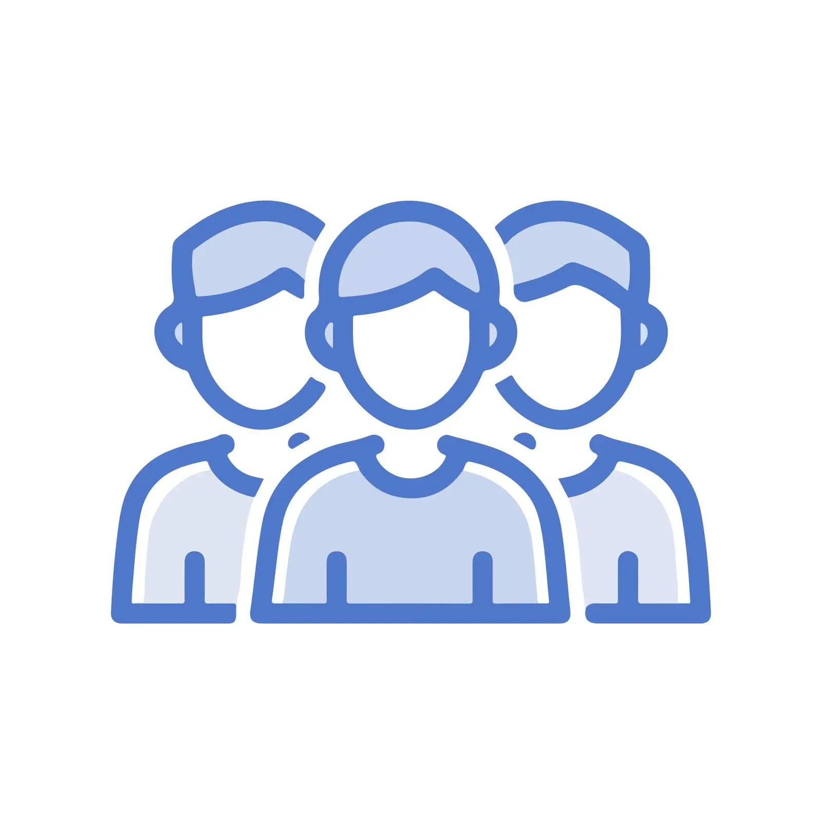 Minimalist Team Icon — free download from Dotvec