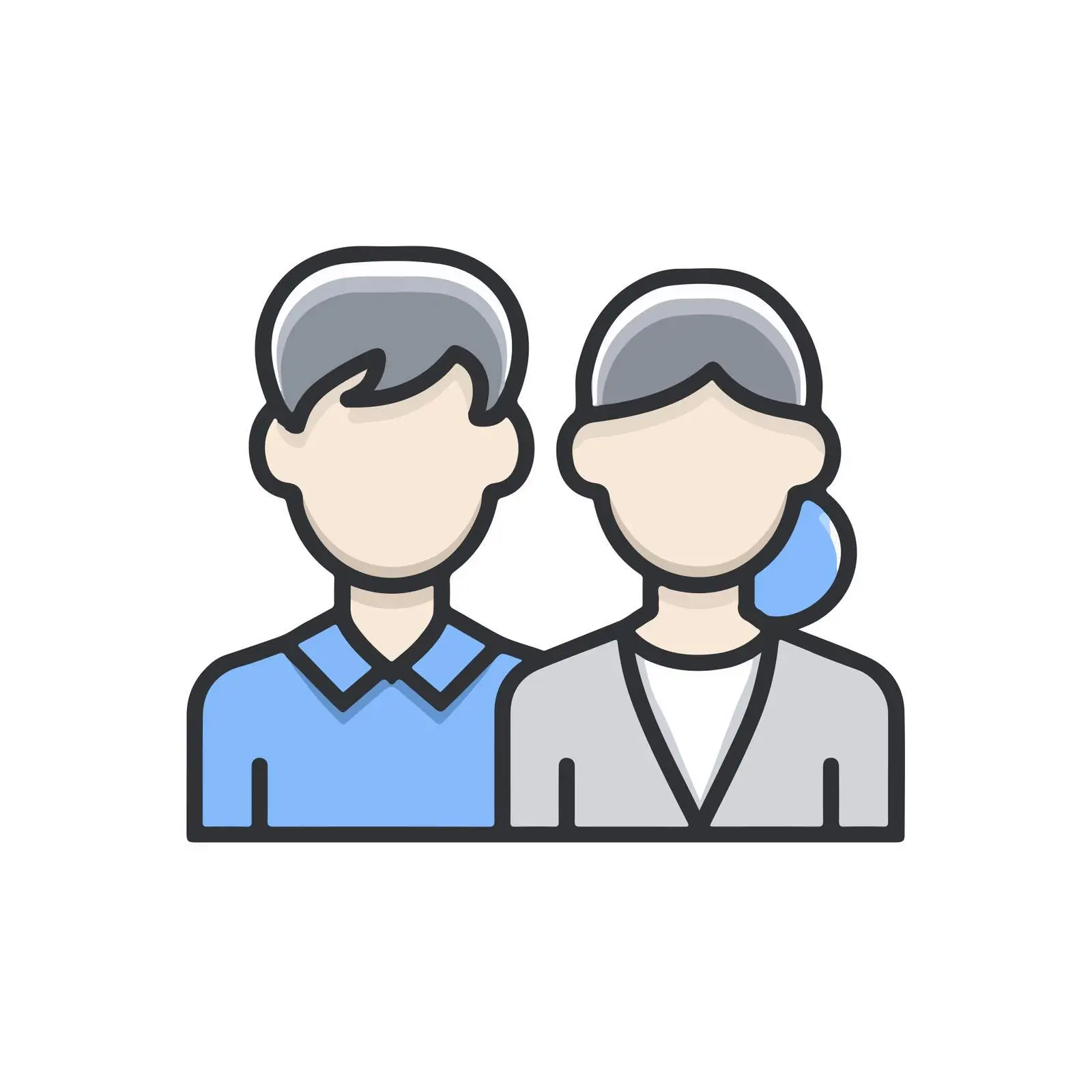 Modern Team Icon Design — free download from Dotvec