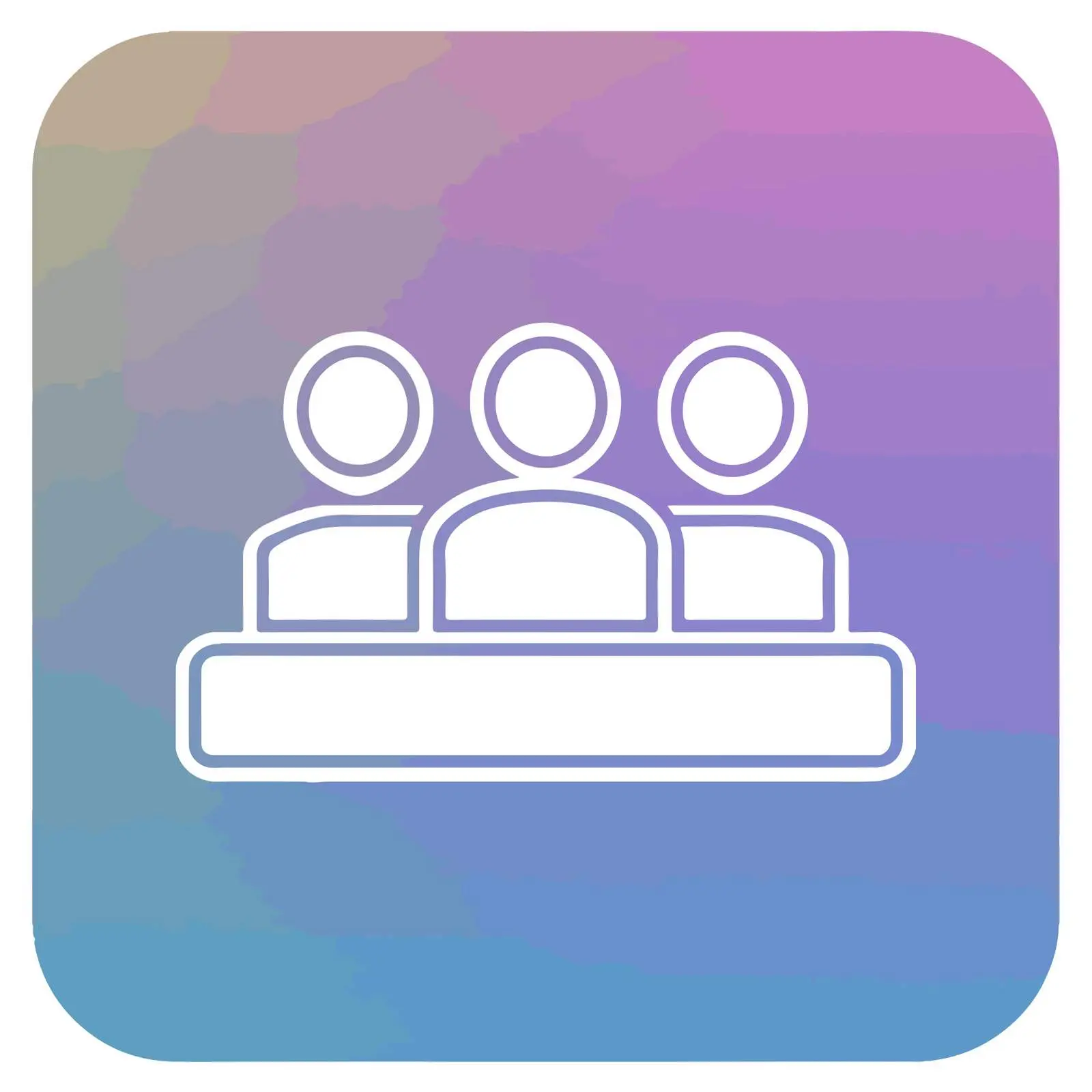 Team Pictogram Icon High Contrast Style — free download from Dotvec