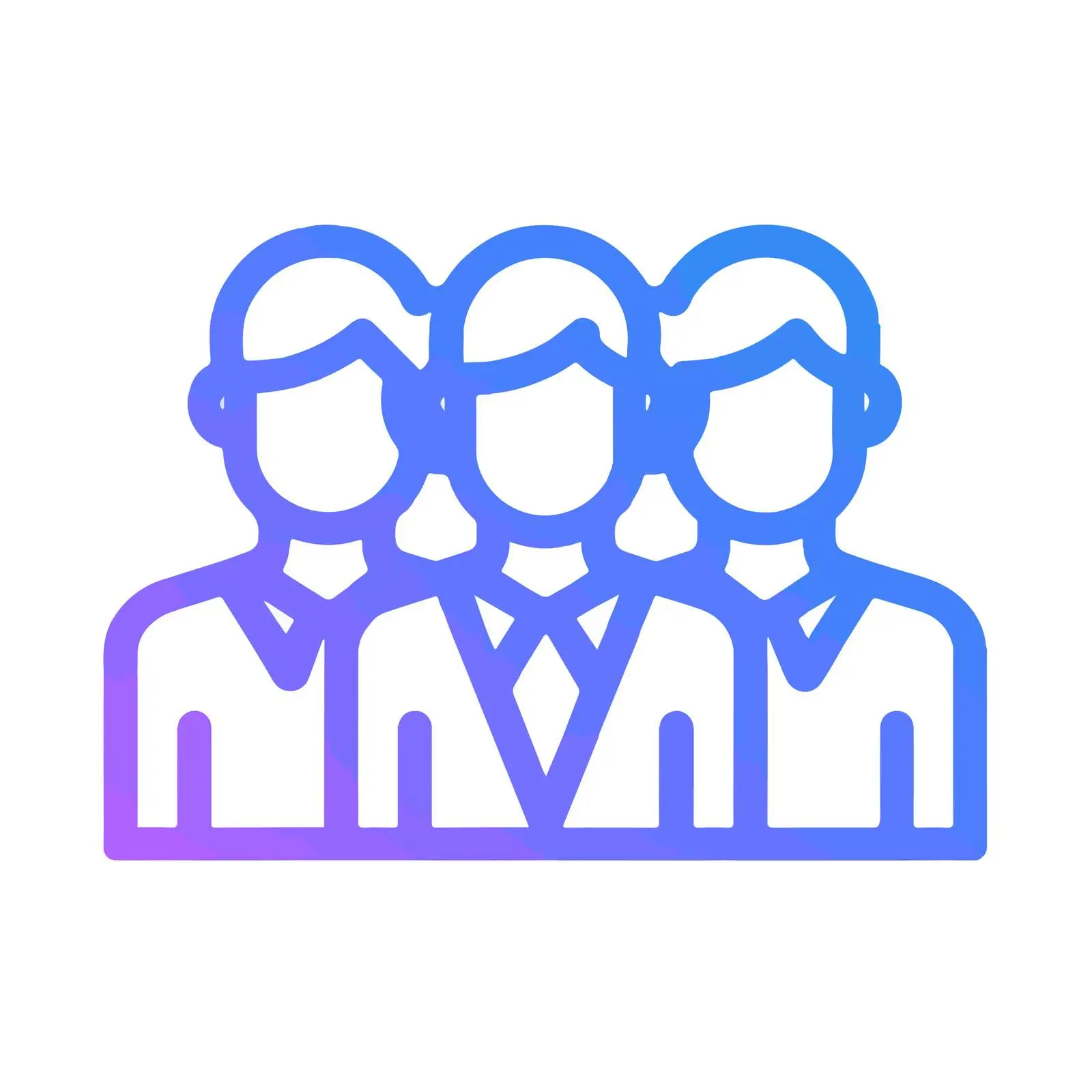 Outline Team Icon Design Concept — free download from Dotvec