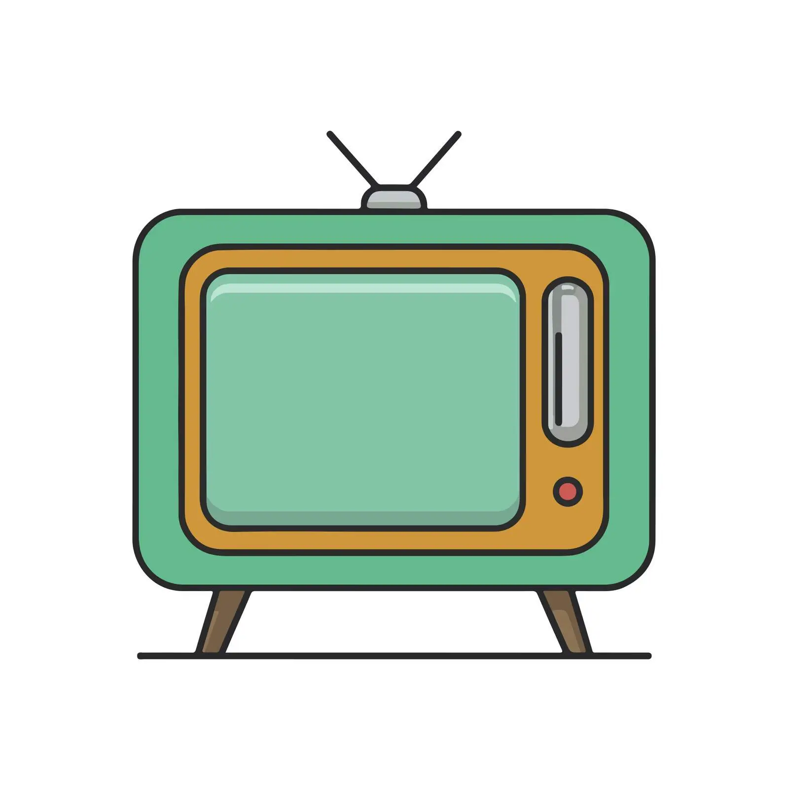 Minimal TV Icon — free download from Dotvec