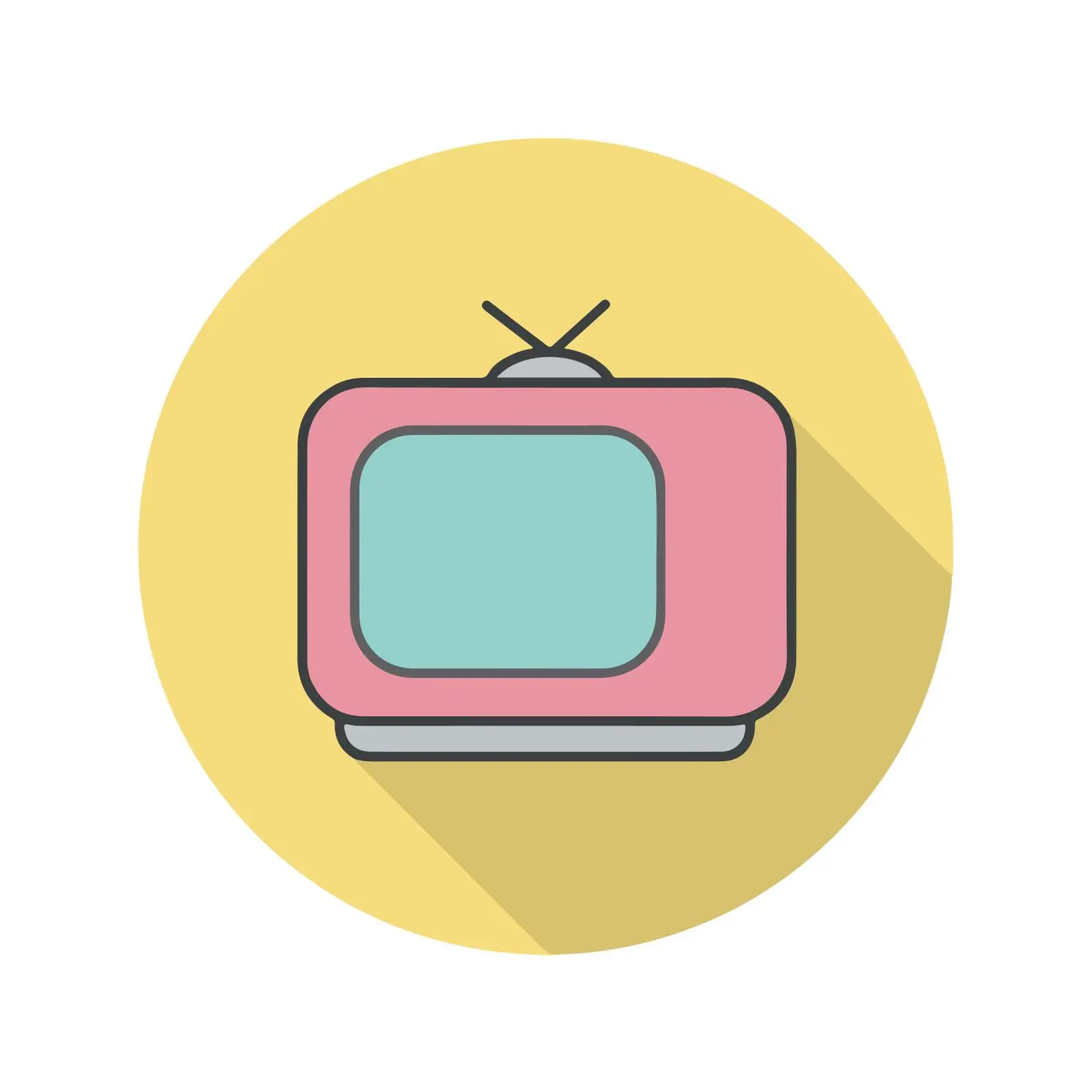 Television Icon Design — free download from Dotvec