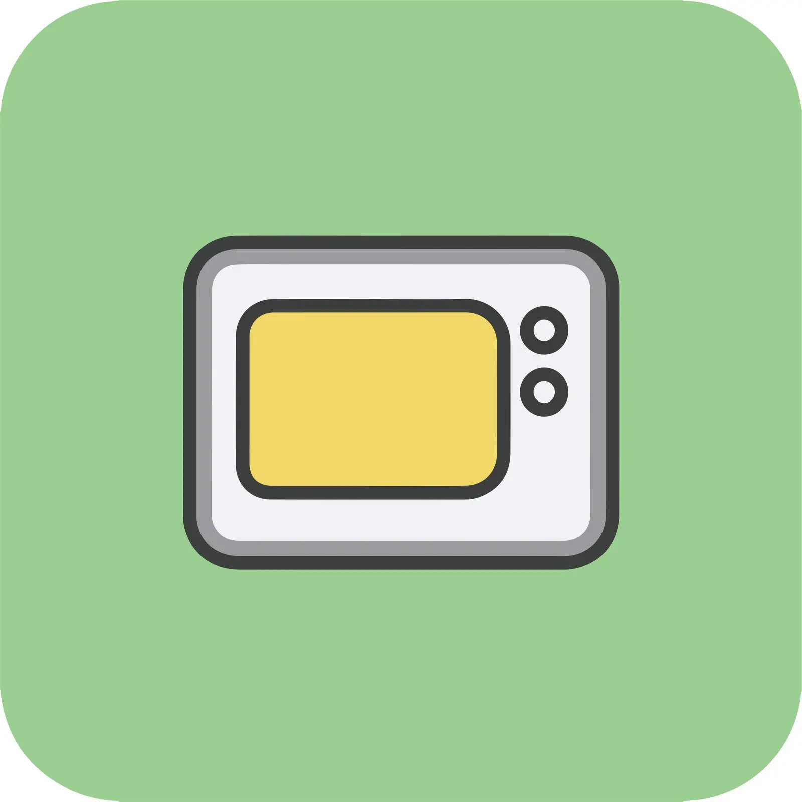 Television Outline Icon — free download from Dotvec