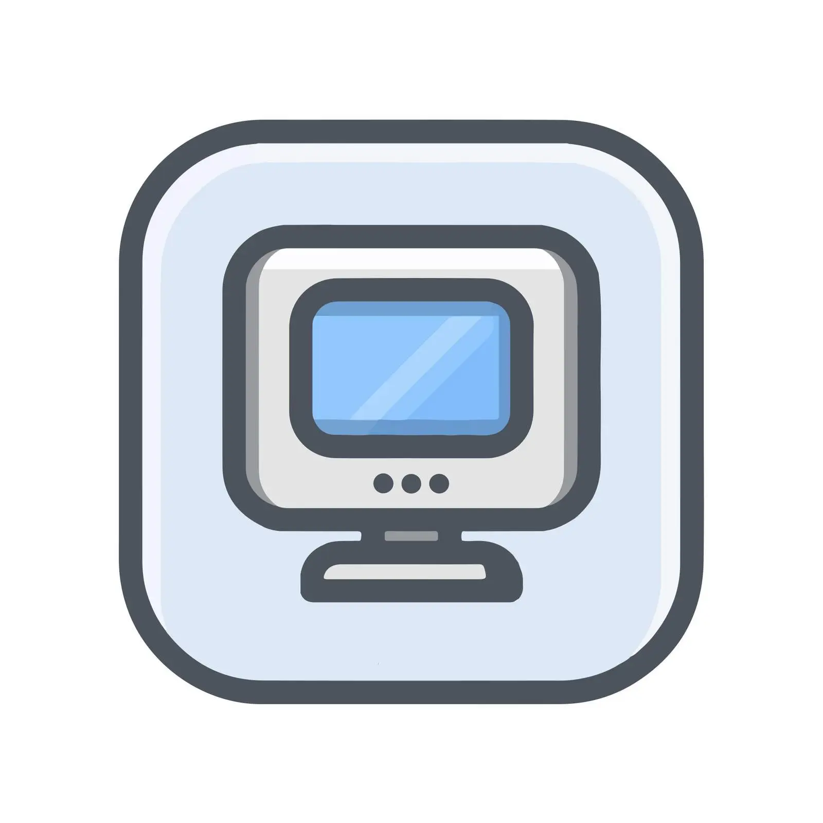 Minimalist Terminal Icon — free download from Dotvec