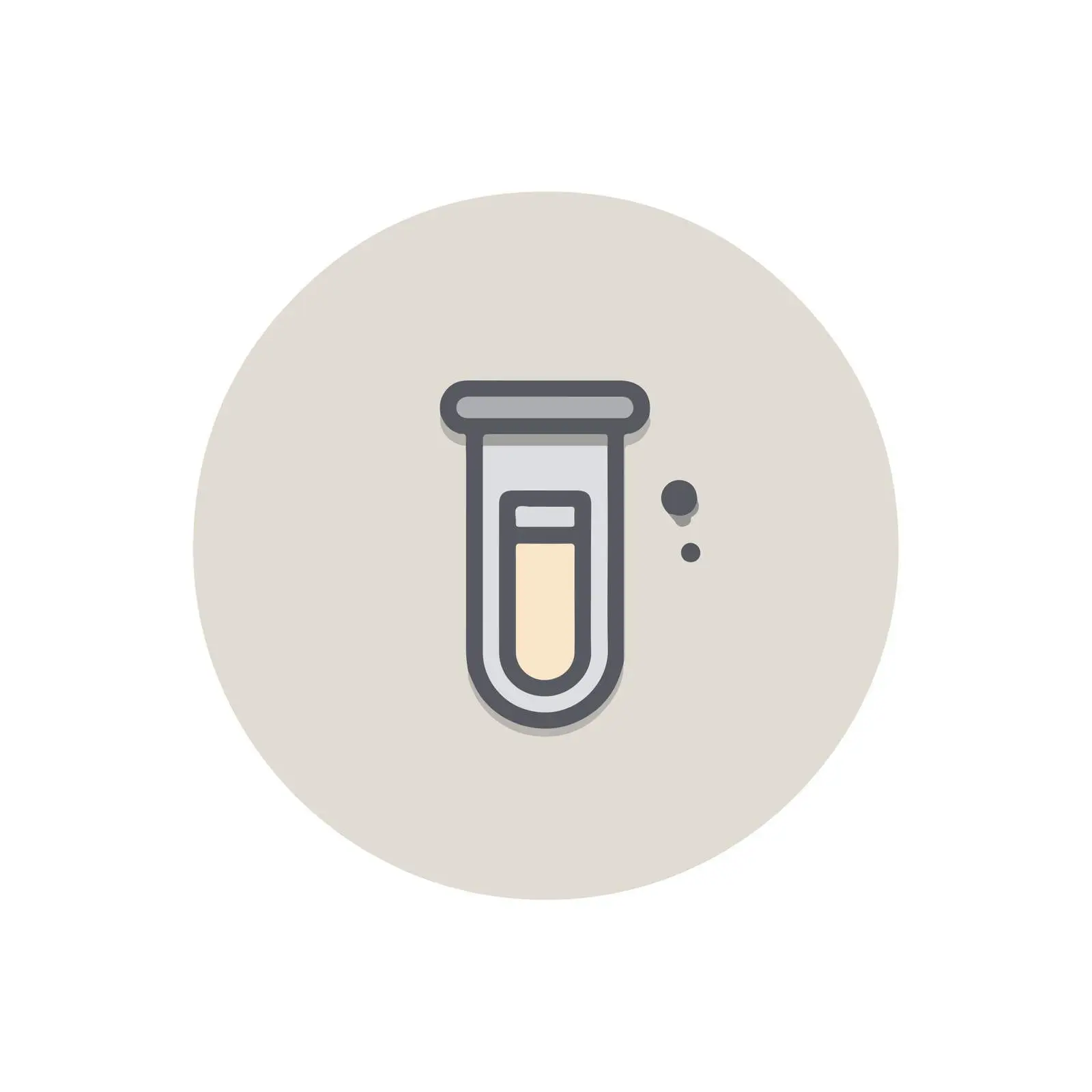 Clean Test Tube Icon — free download from Dotvec