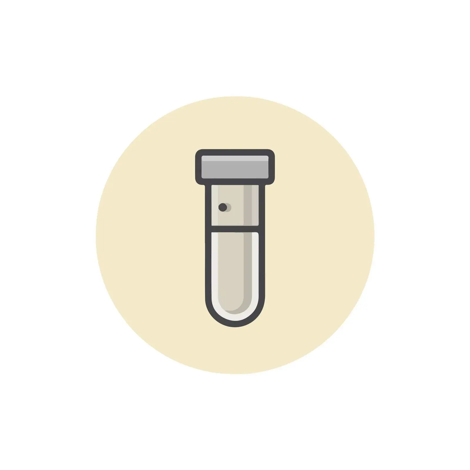 Clean Test Tube Icon — free download from Dotvec