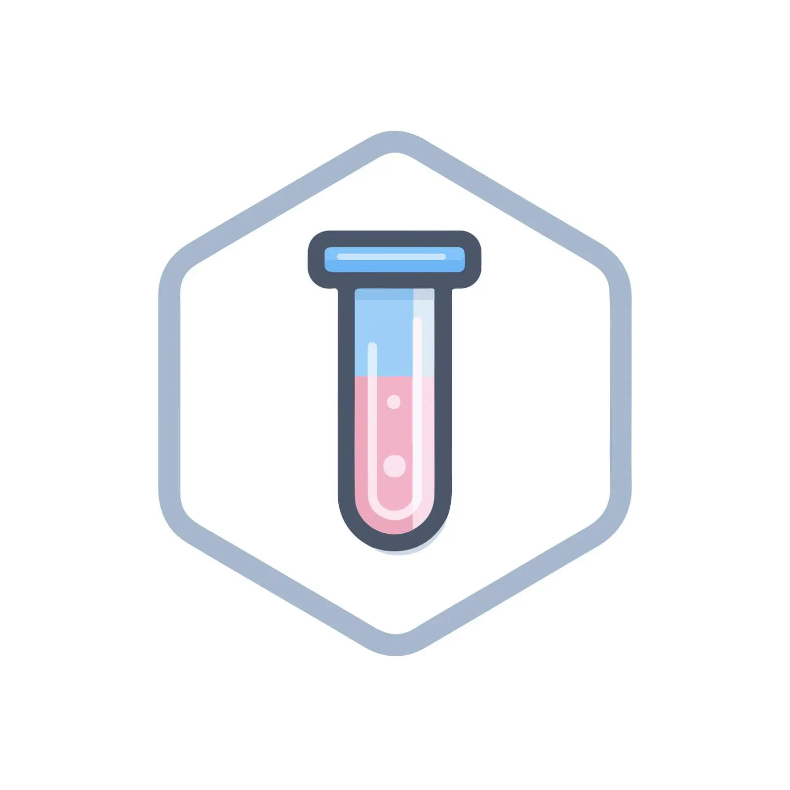 Scientific Tube Icon Design — free download from Dotvec