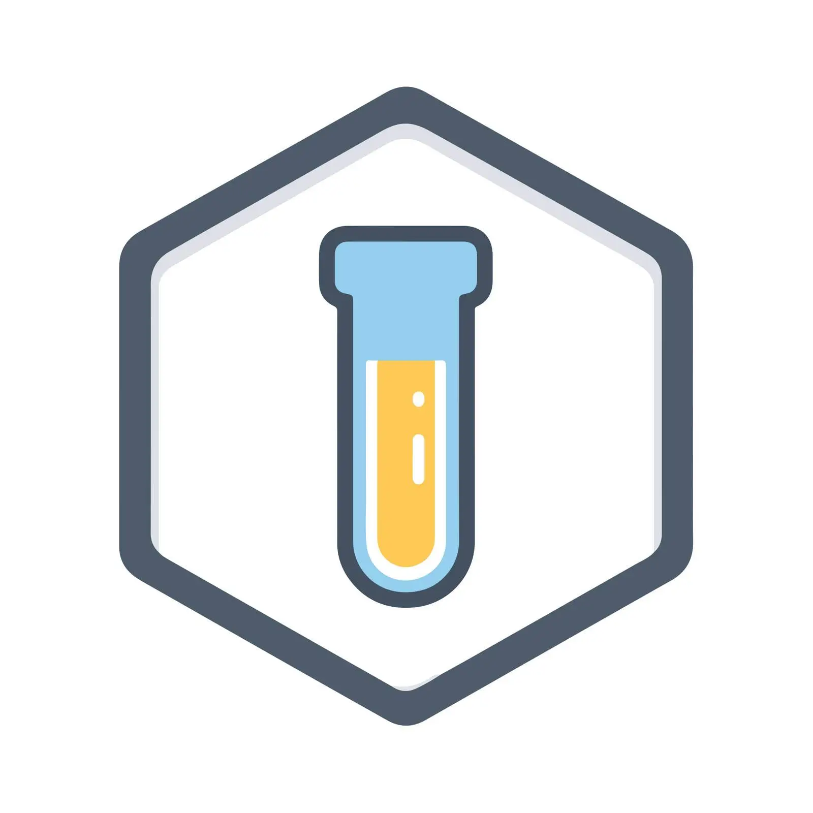 Clean Test Tube Icon — free download from Dotvec