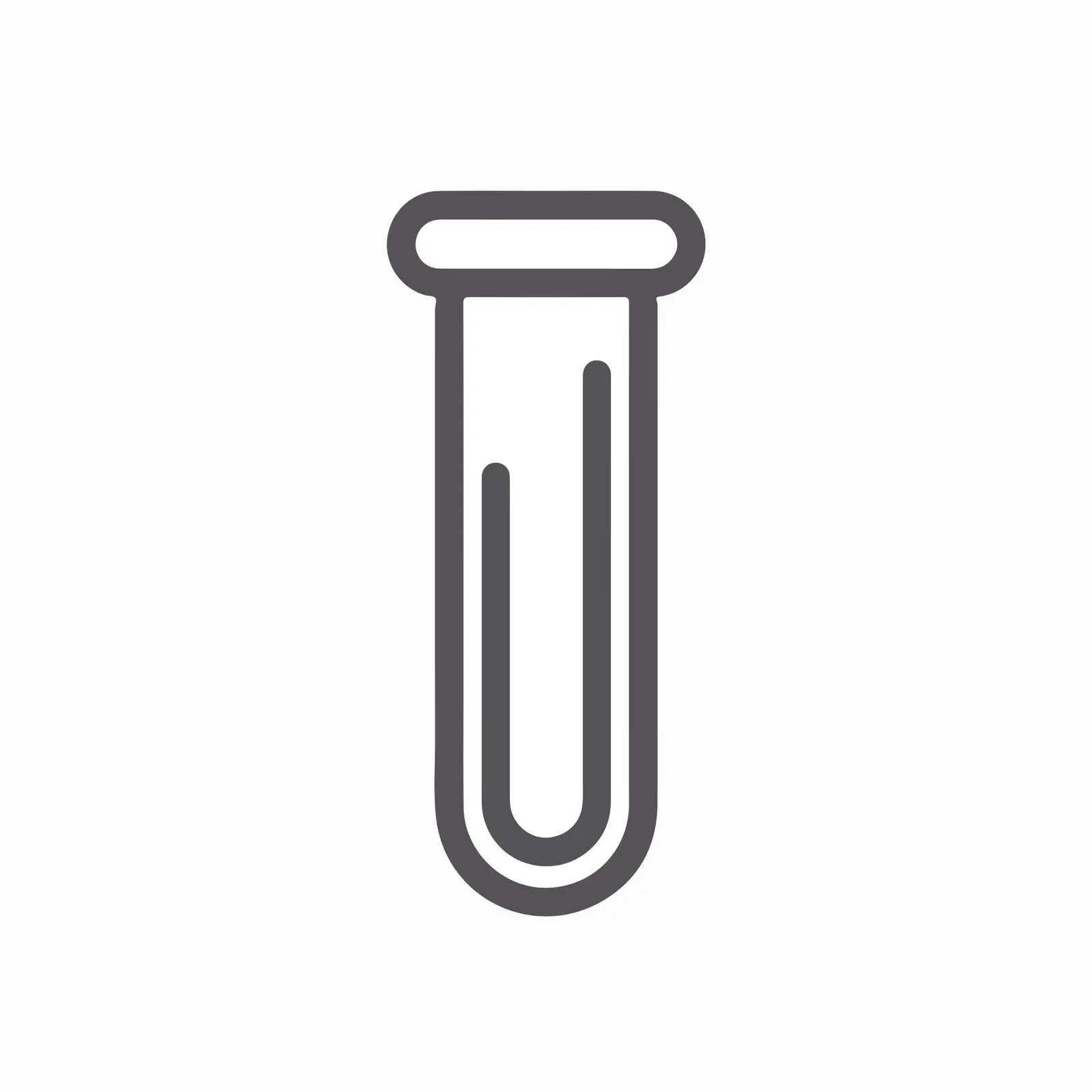 Scientific Test Tube Icon – free duoton image from Dotvec