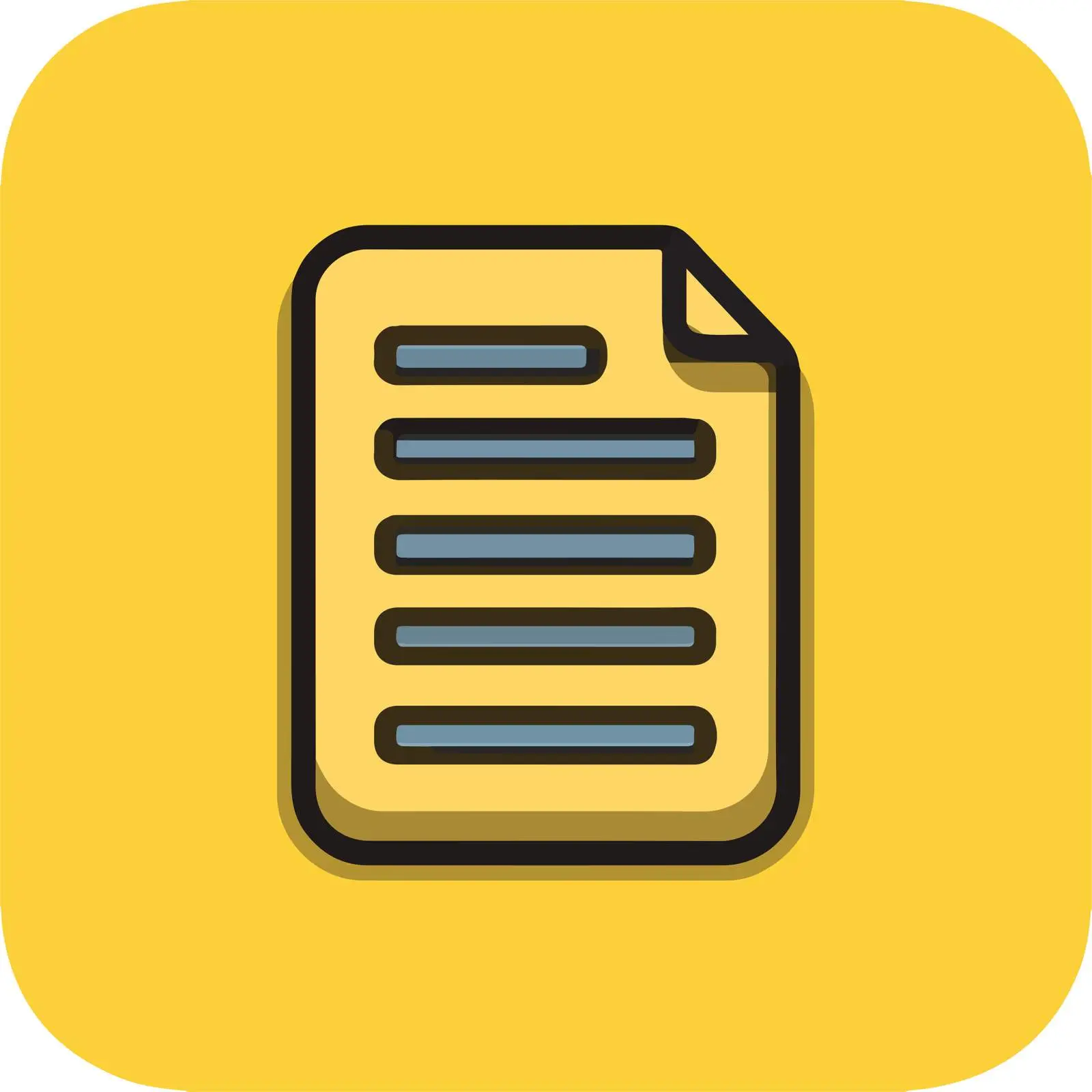Text File Icon Design — free download from Dotvec