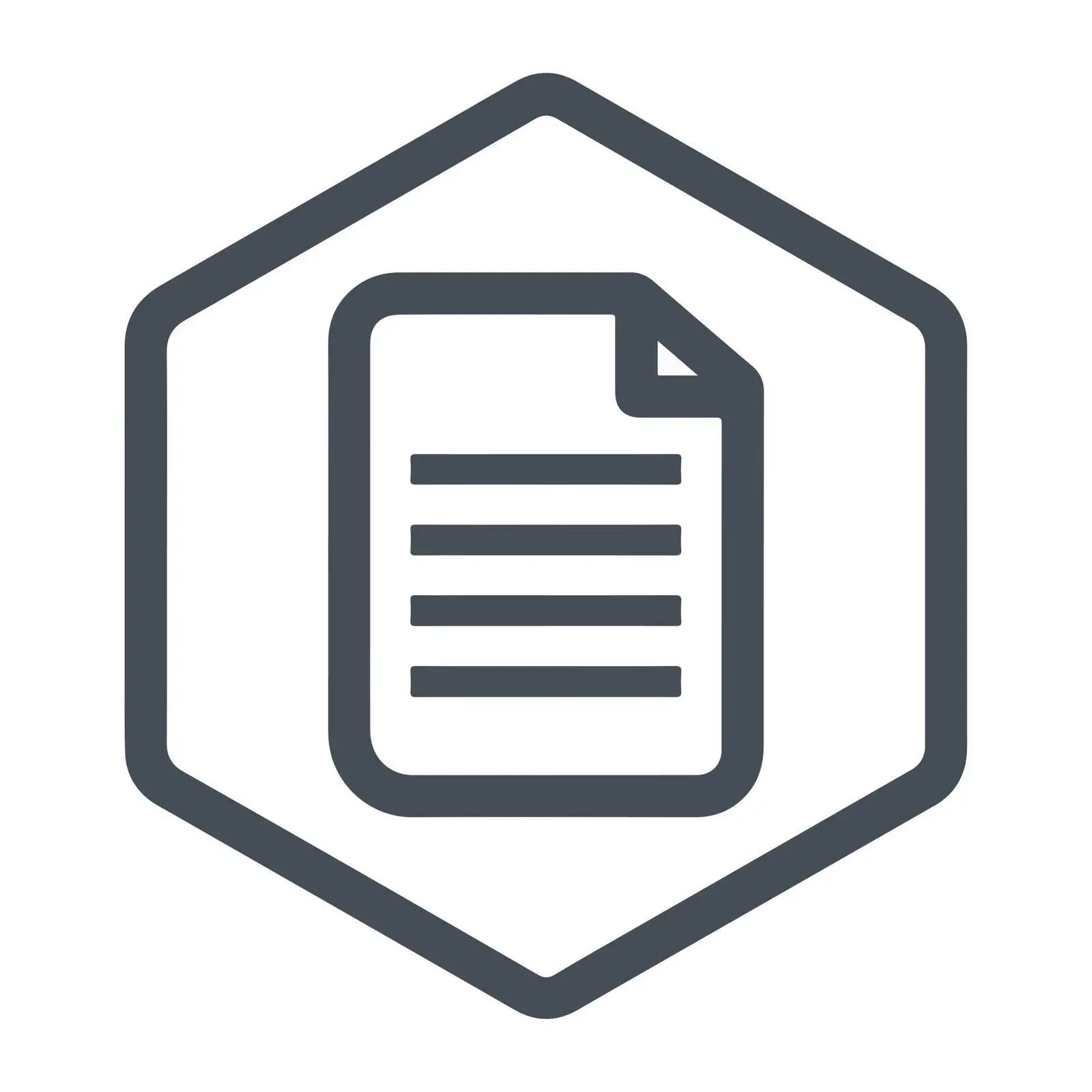 Digital Outline Text File Icon — free download from Dotvec