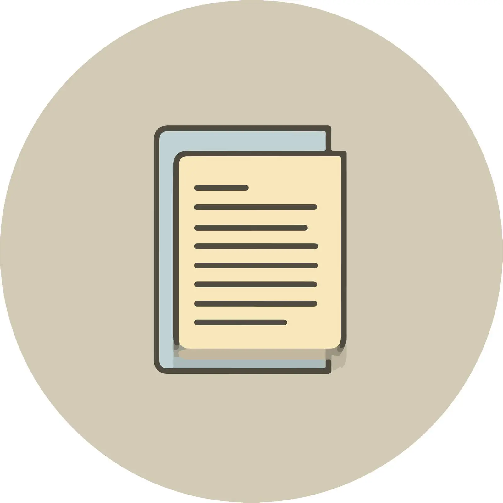 Text File Icon Design — free download from Dotvec