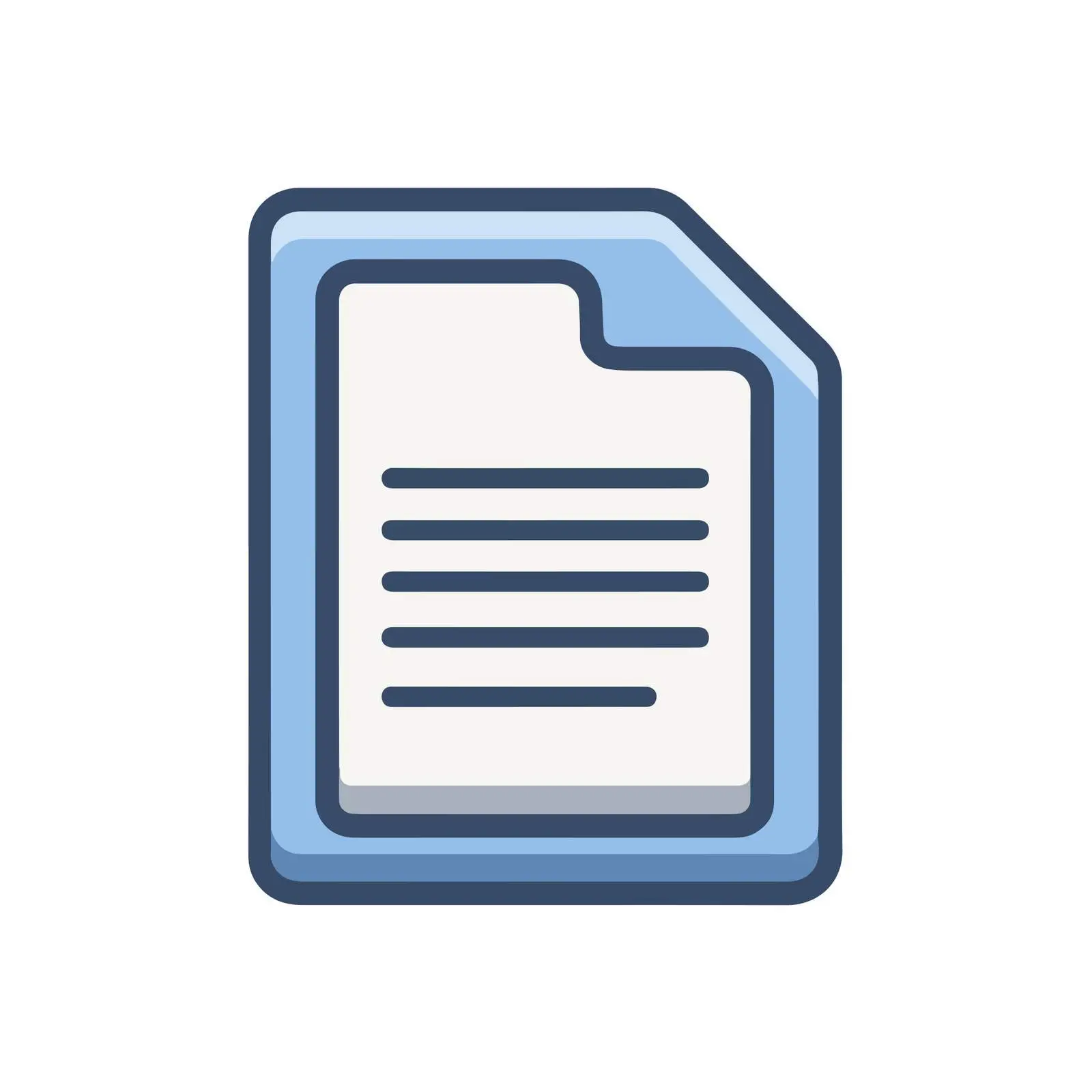 Flat Text File Icon Design — free download from Dotvec