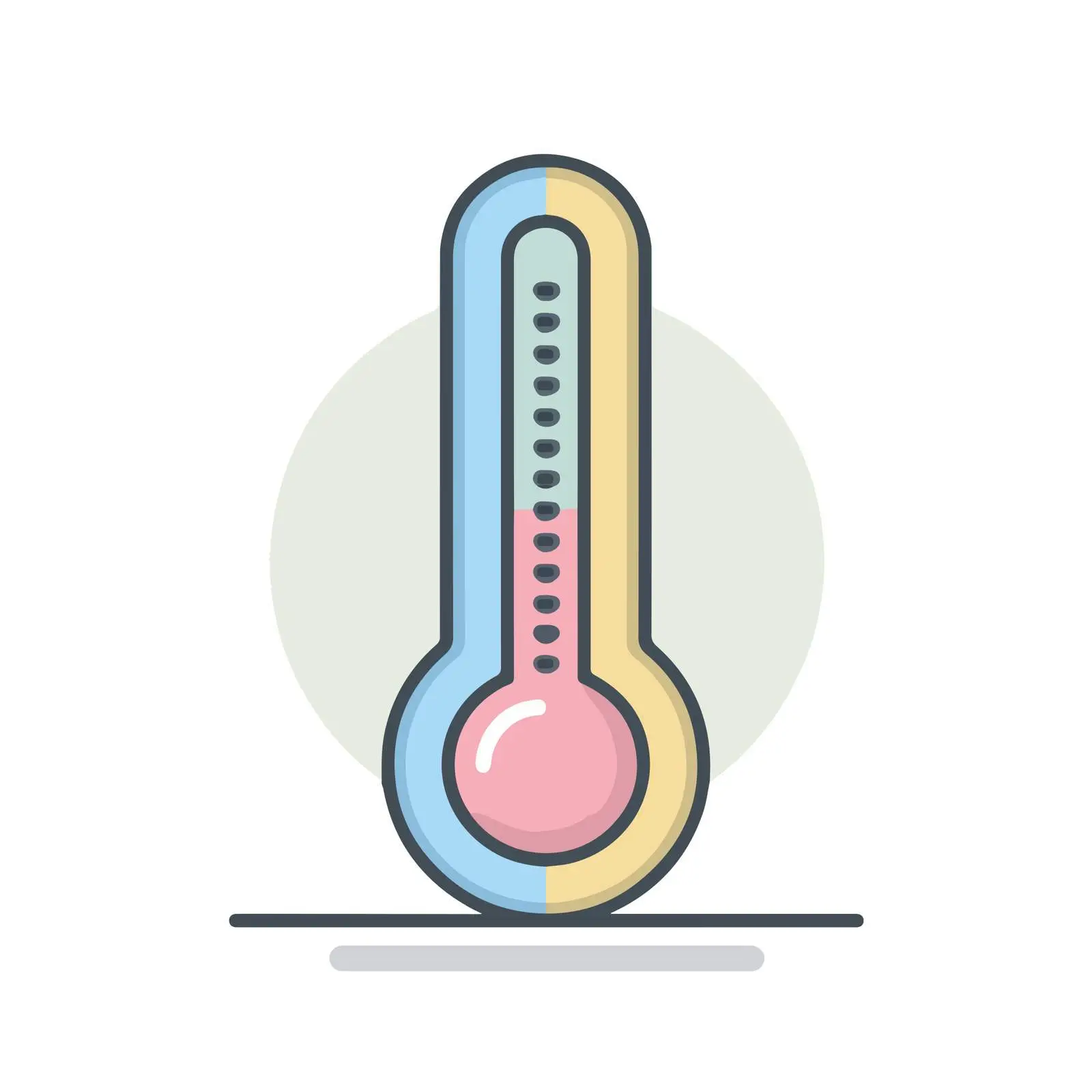 Thermometer Icon for Clean UI Design — free download from Dotvec