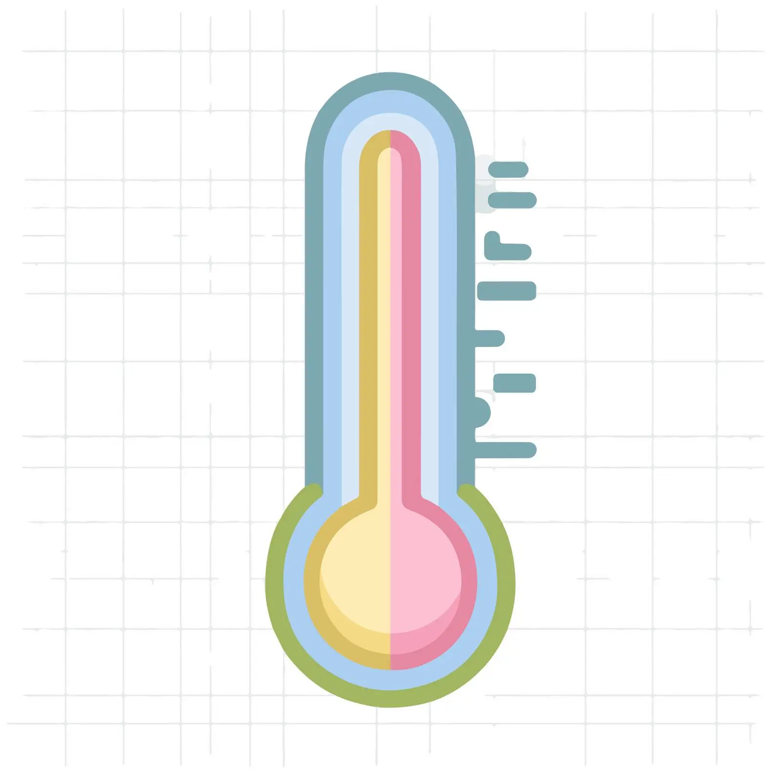 Thermometer Outline Pictogram Icon — free download from Dotvec