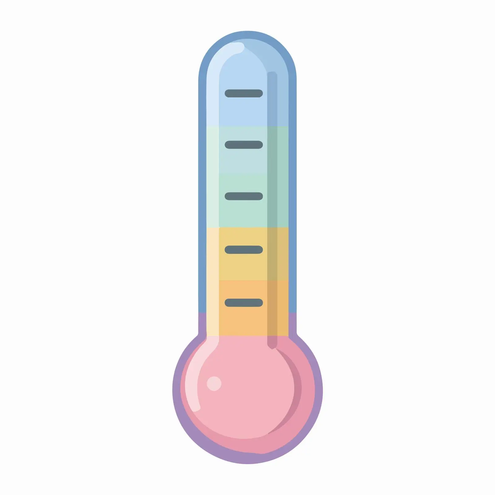 Thermometer Pictogram Outline Flat Design Icon — free download from Dotvec