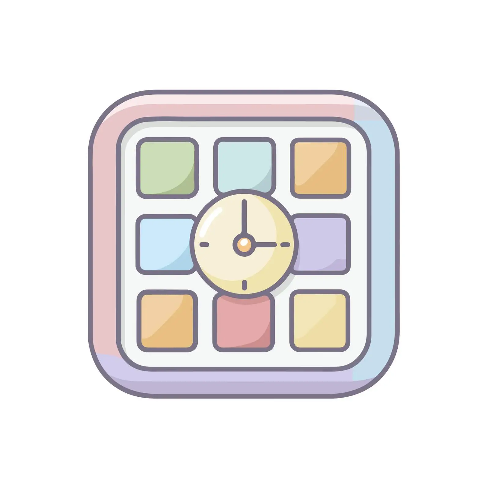 Time Management Pictogram — free download from Dotvec