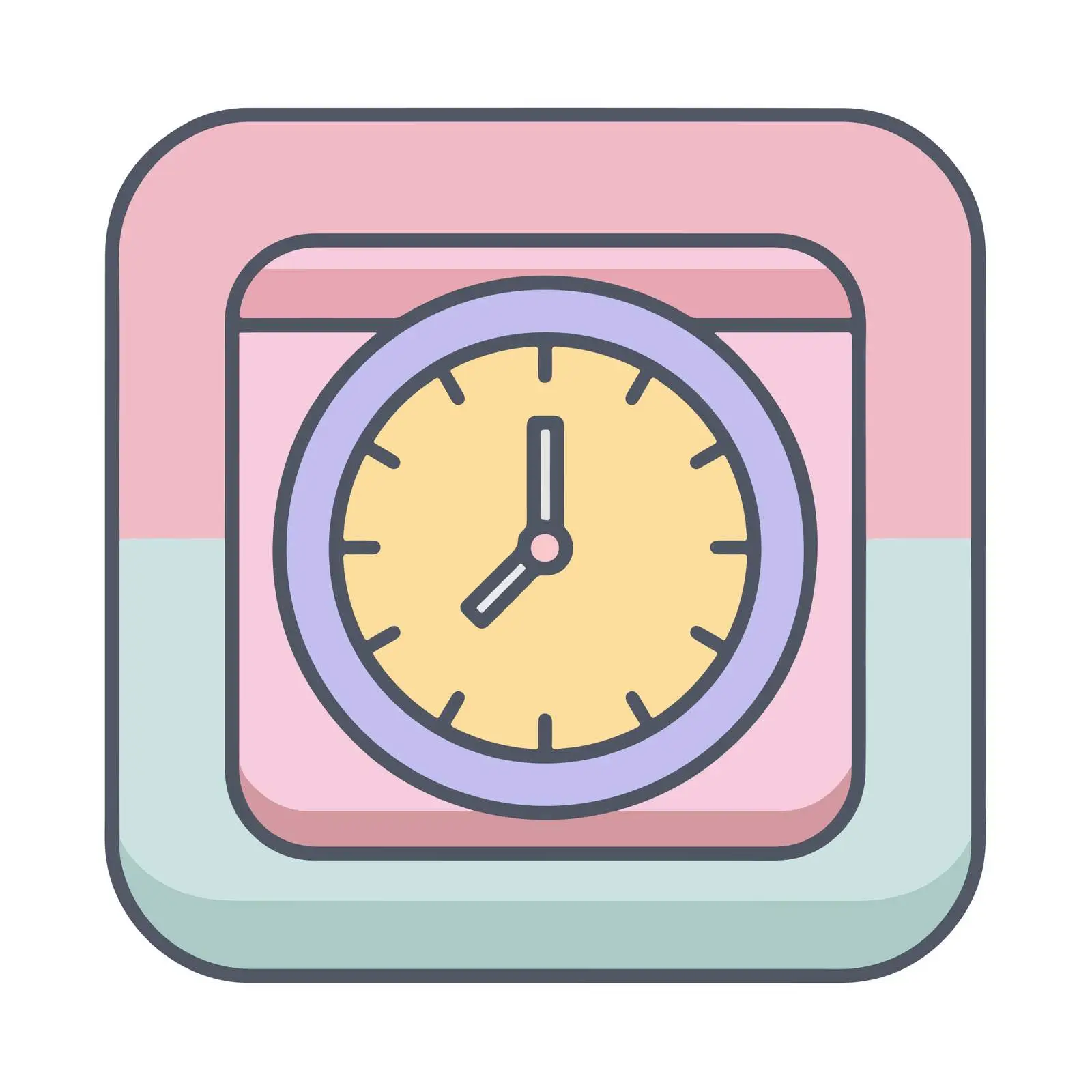 Time Management Pictogram Icon — free download from Dotvec