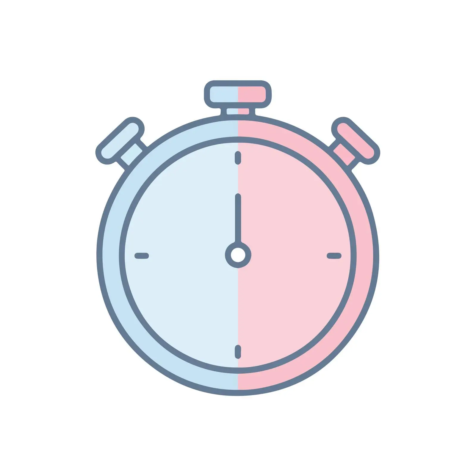 Timer Icon in Flat Design — free download from Dotvec