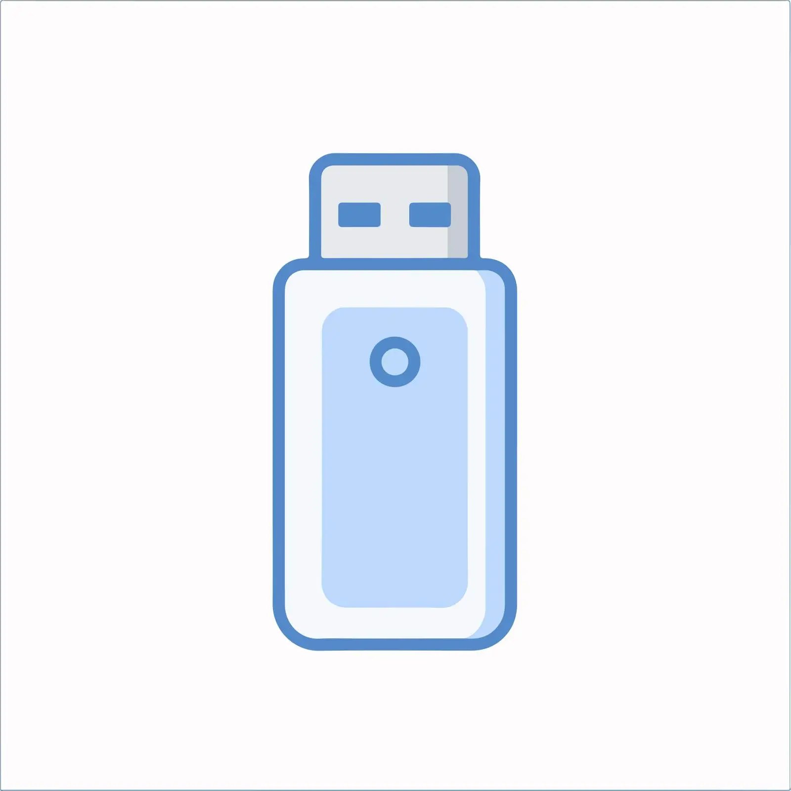Clean USB Drive Icon — free download from Dotvec