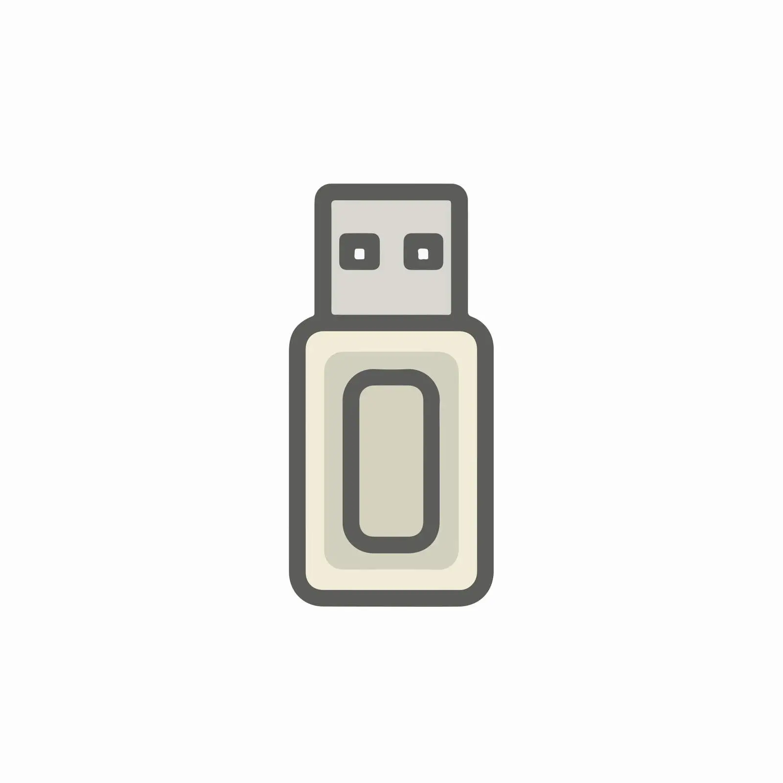 USB Drive Icon Design — free download from Dotvec