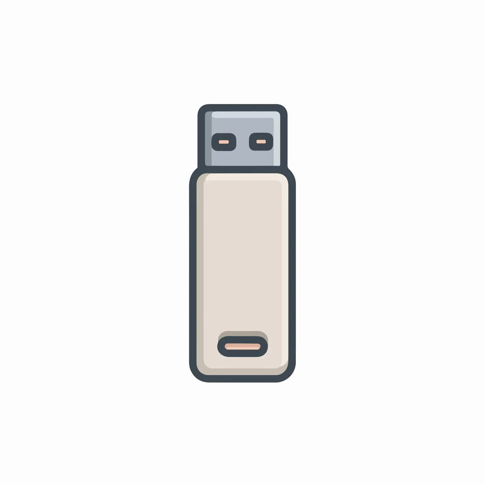 USB Drive Icon Design — free download from Dotvec