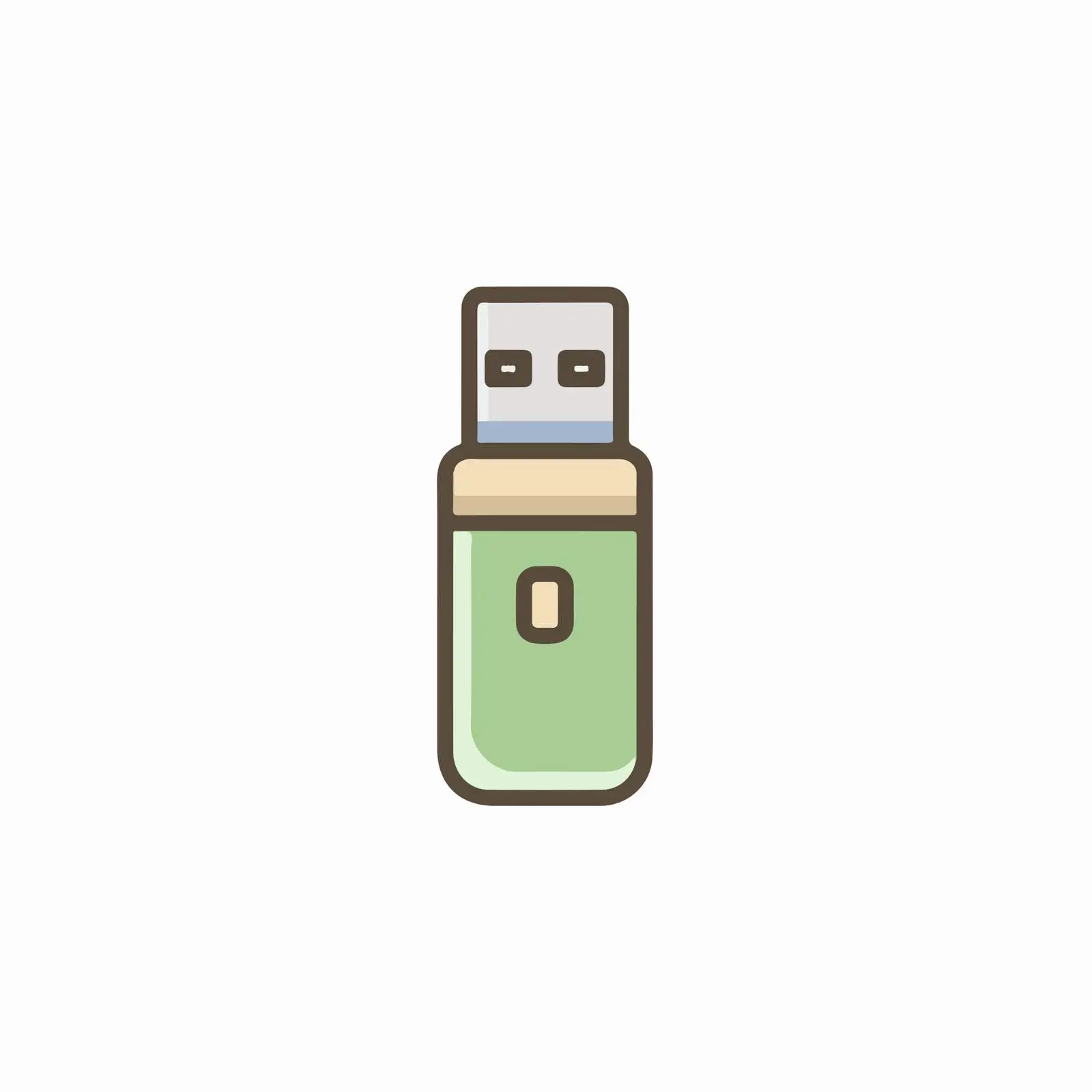 USB Drive Icon Design — free download from Dotvec