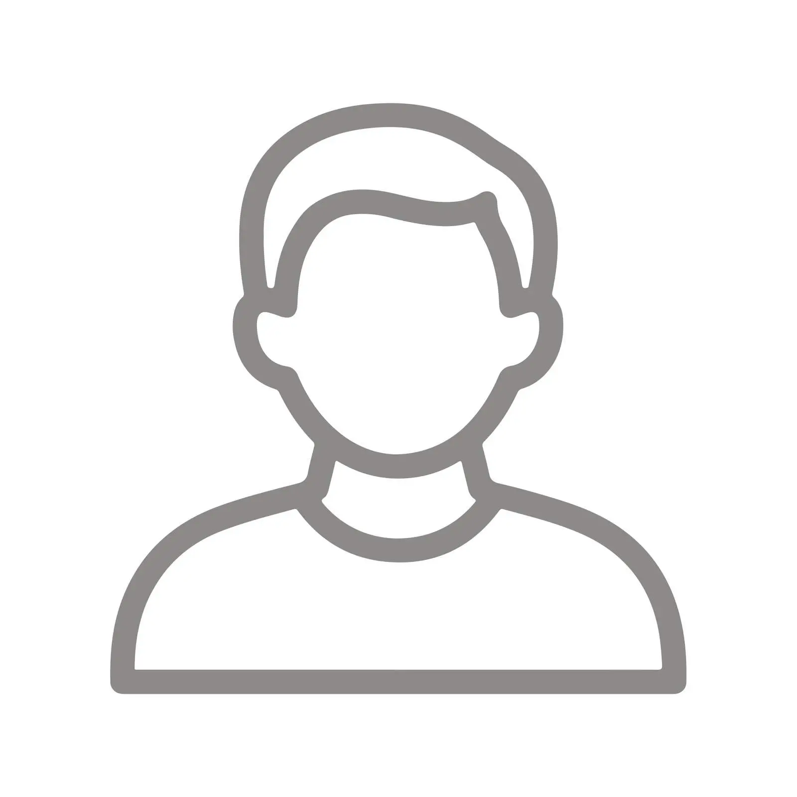 Minimal User Profile Icon — free download from Dotvec