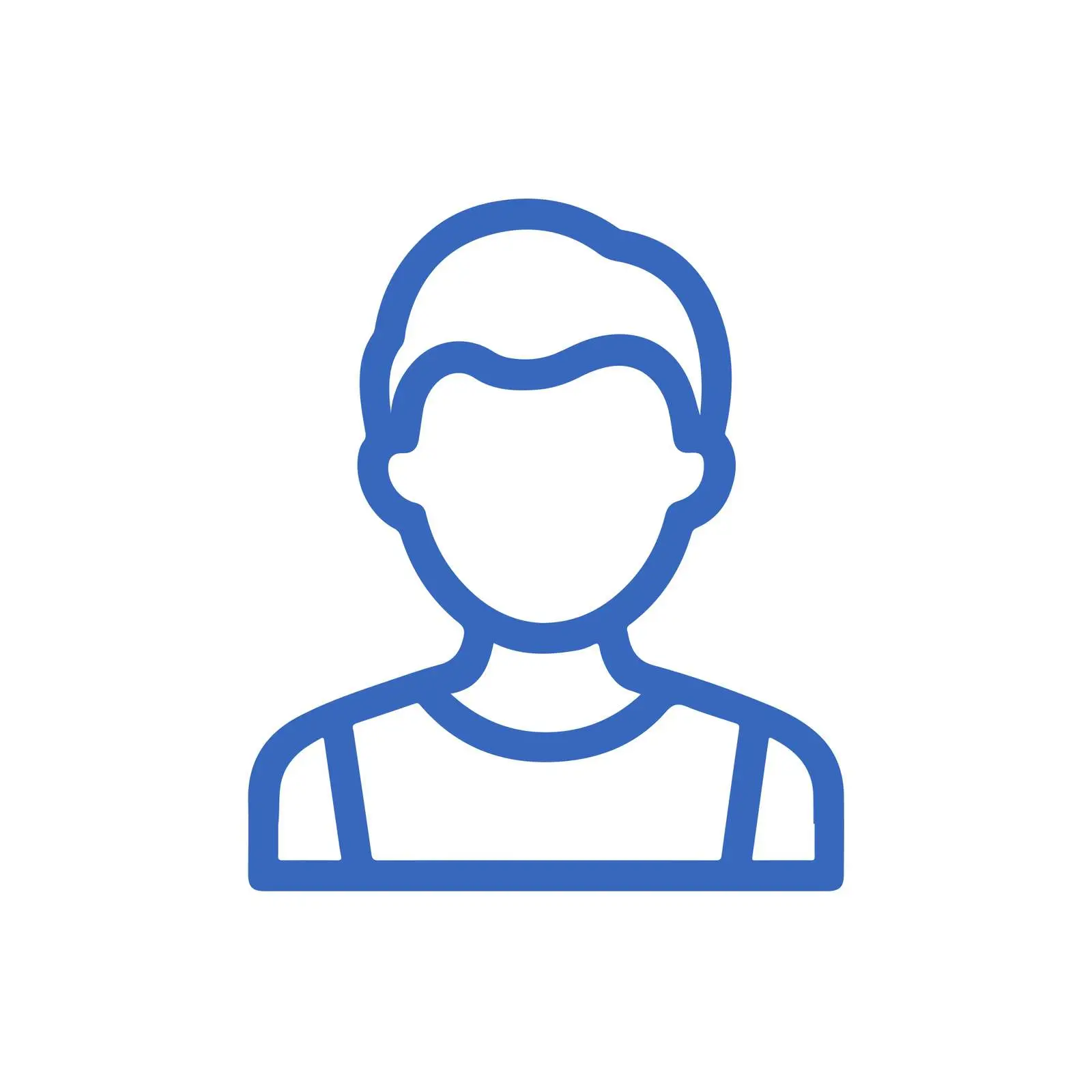 Minimalist User Profile Icon — free download from Dotvec