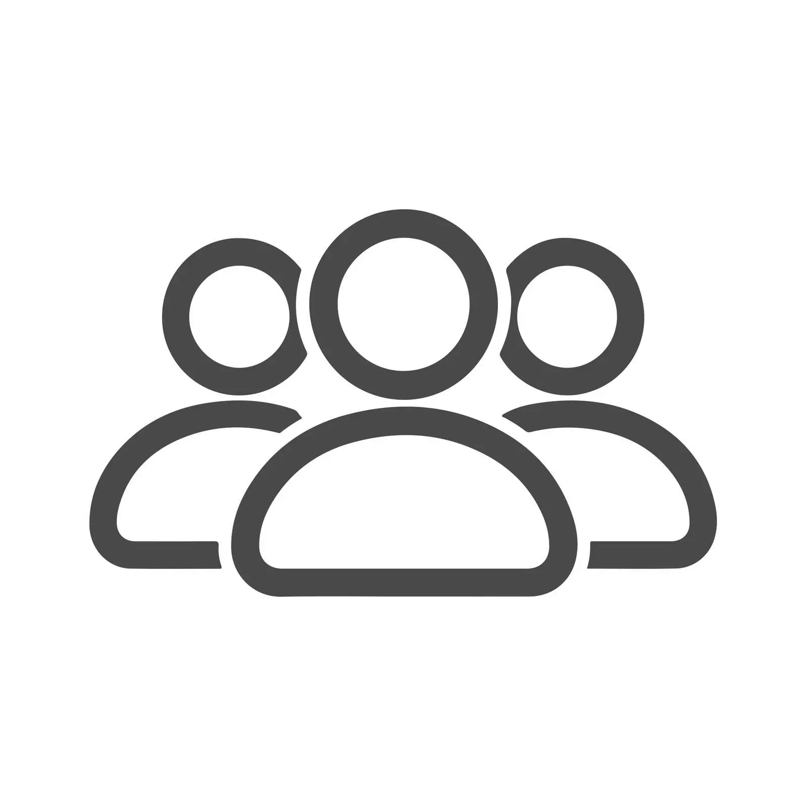 User Group Flat Icon — free download from Dotvec