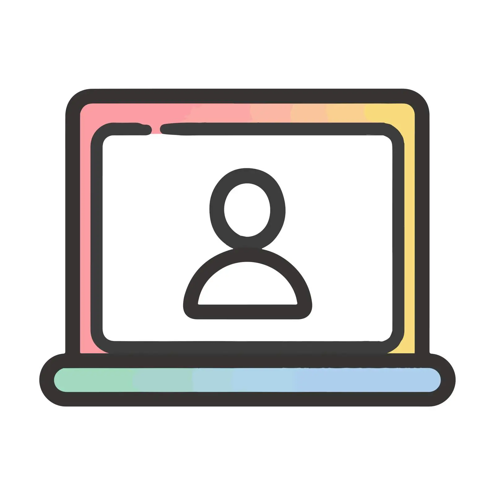 Minimalist Video Call Icon — free download from Dotvec