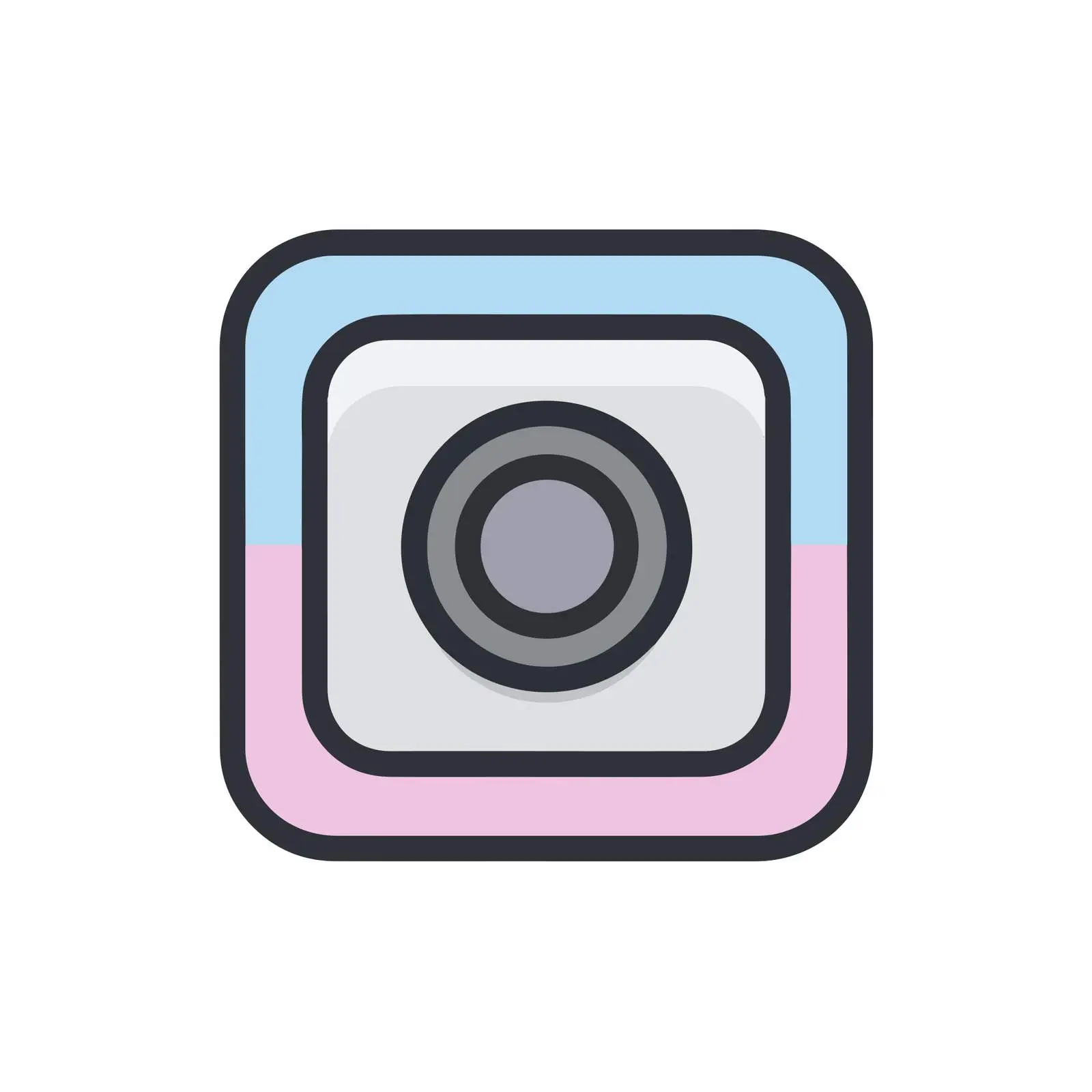 Minimalist Video Call Icon — free download from Dotvec