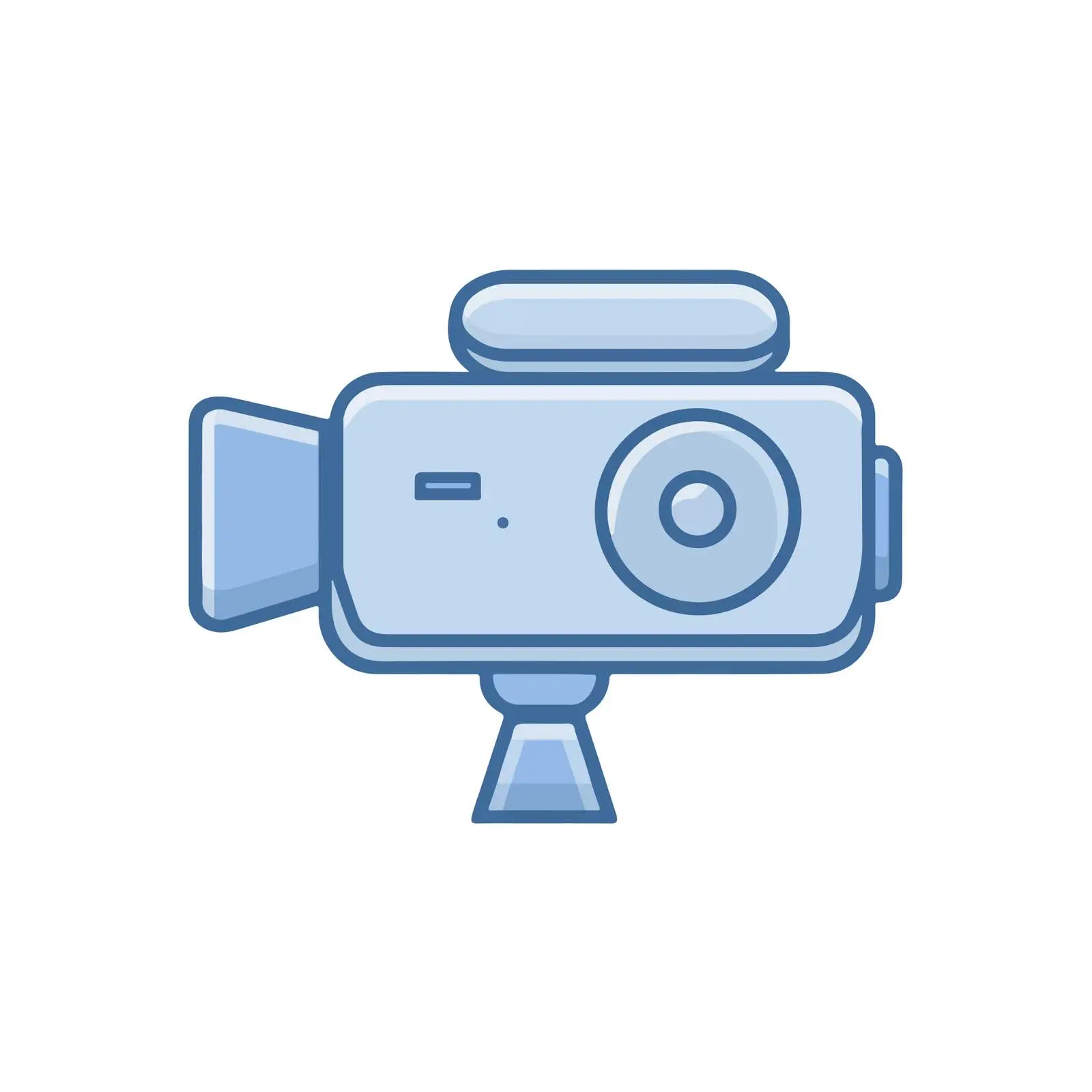 Video Camera Icon Design — free download from Dotvec