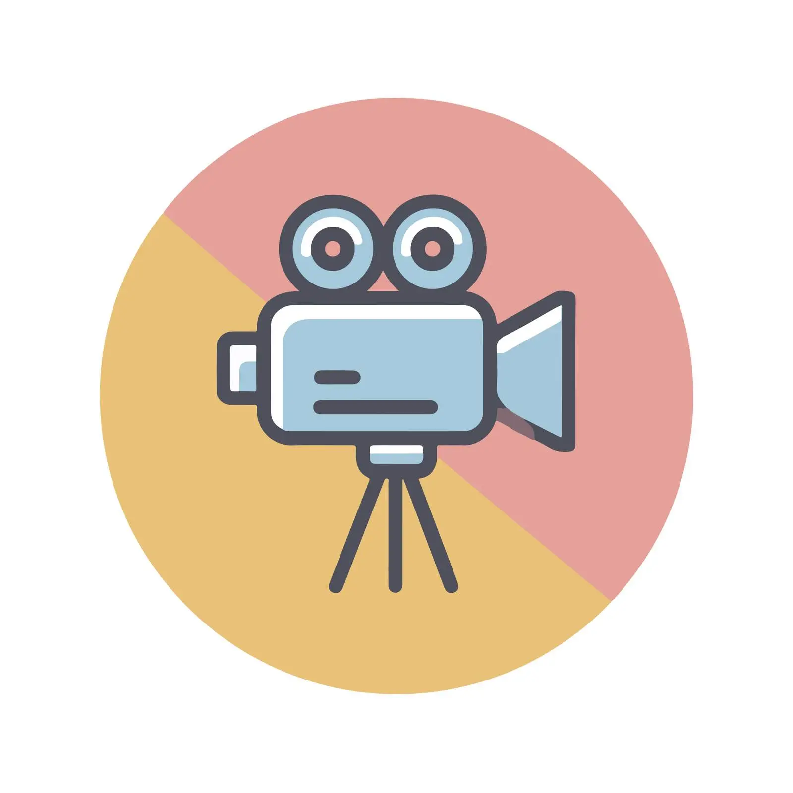 Video Camera Outline Icon — free download from Dotvec