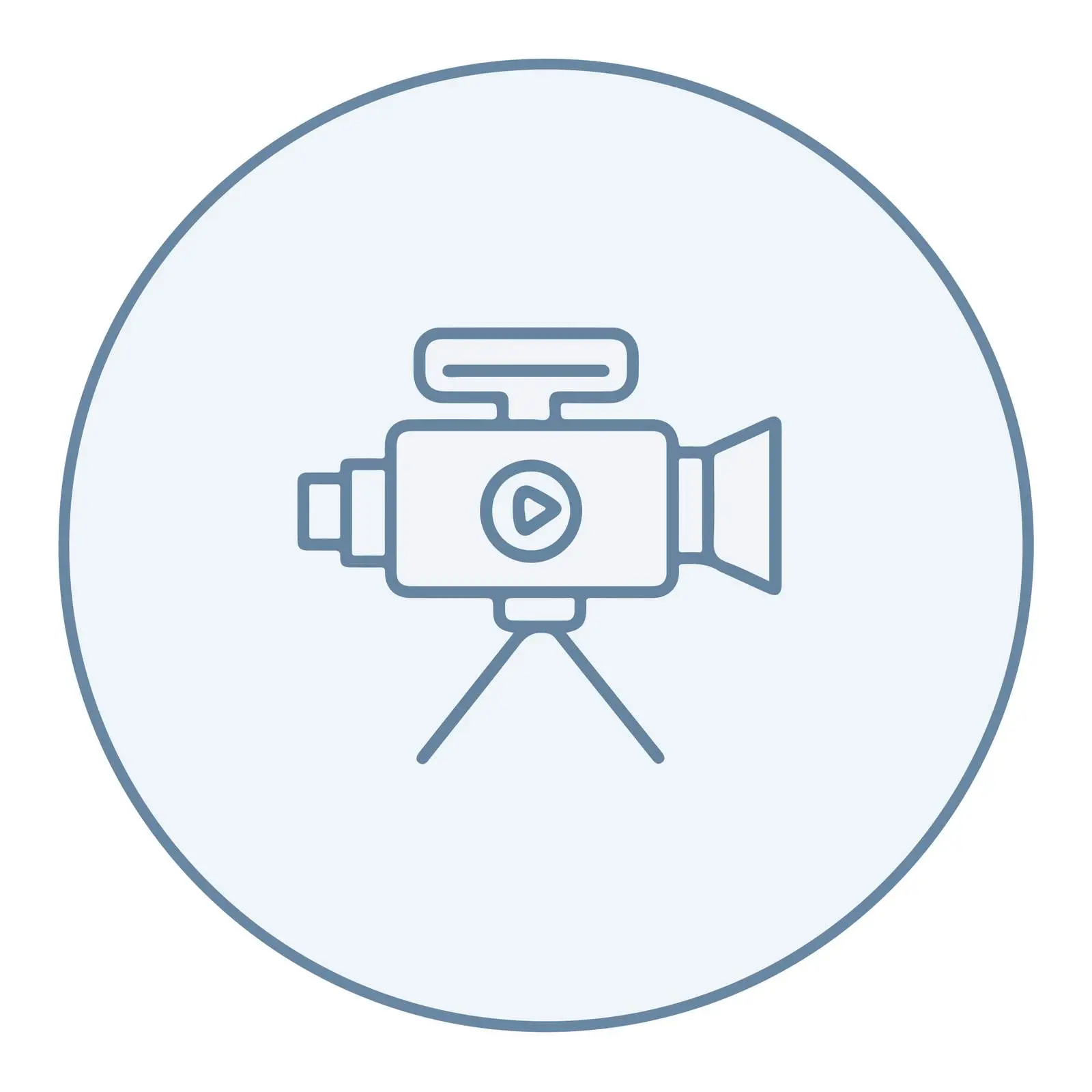 Video Camera Icon Design — free download from Dotvec