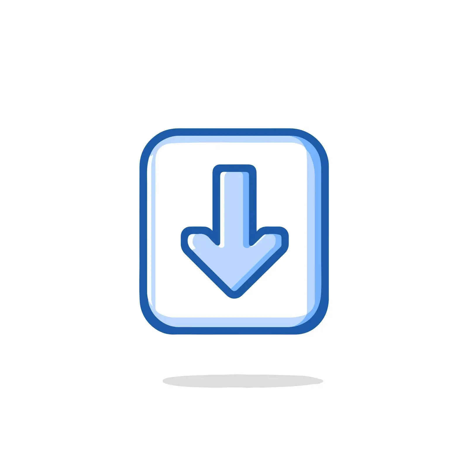 Volume Down Monoline Icon — free download from Dotvec