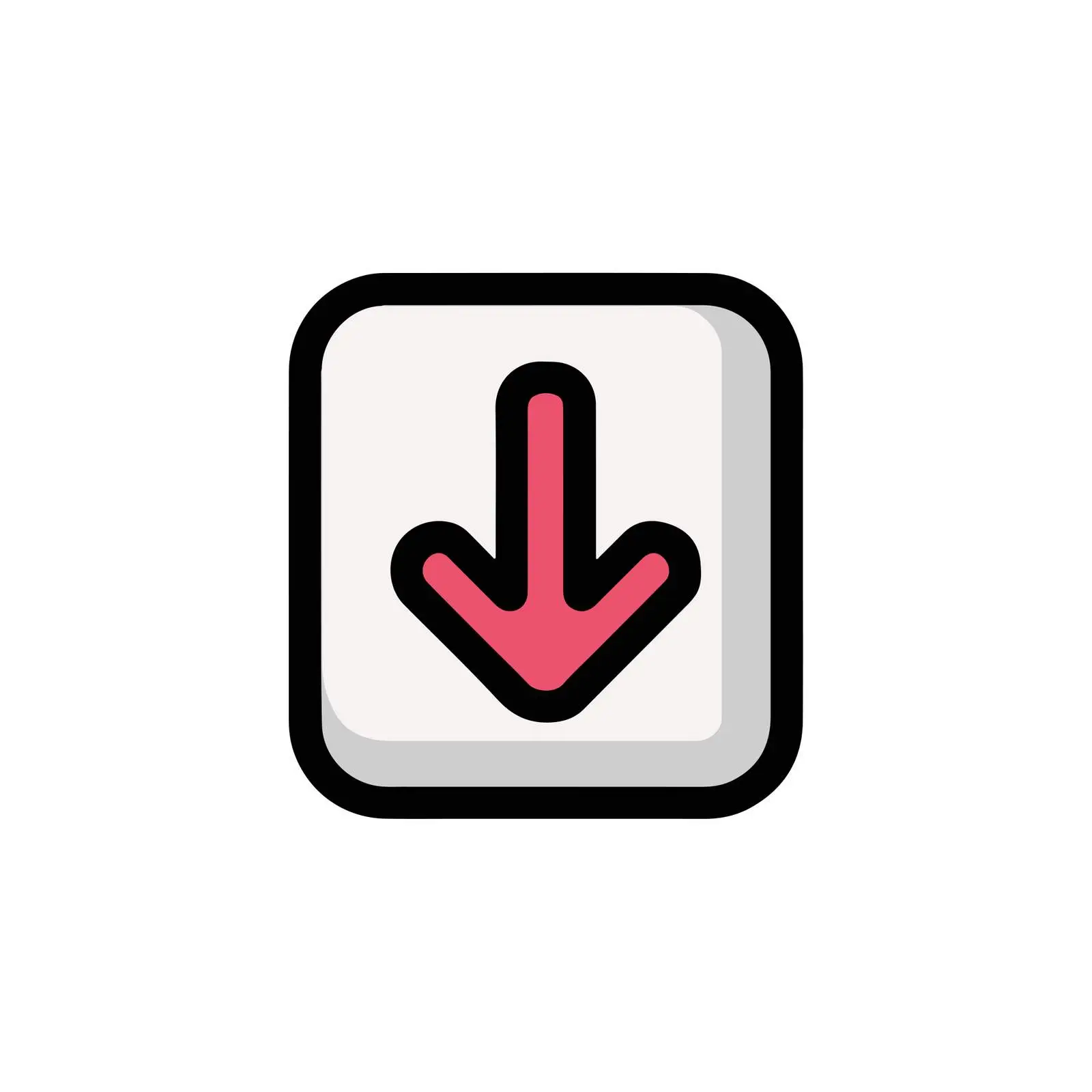 Volume Down Geometric Icon — free download from Dotvec