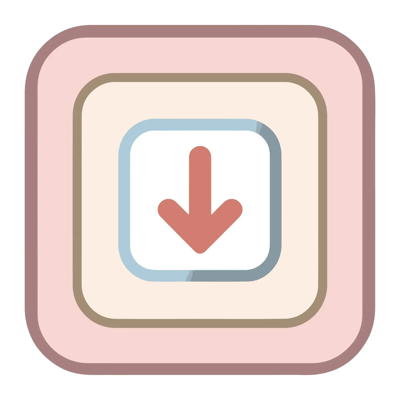 Flat Volume Down Icon — free download from Dotvec