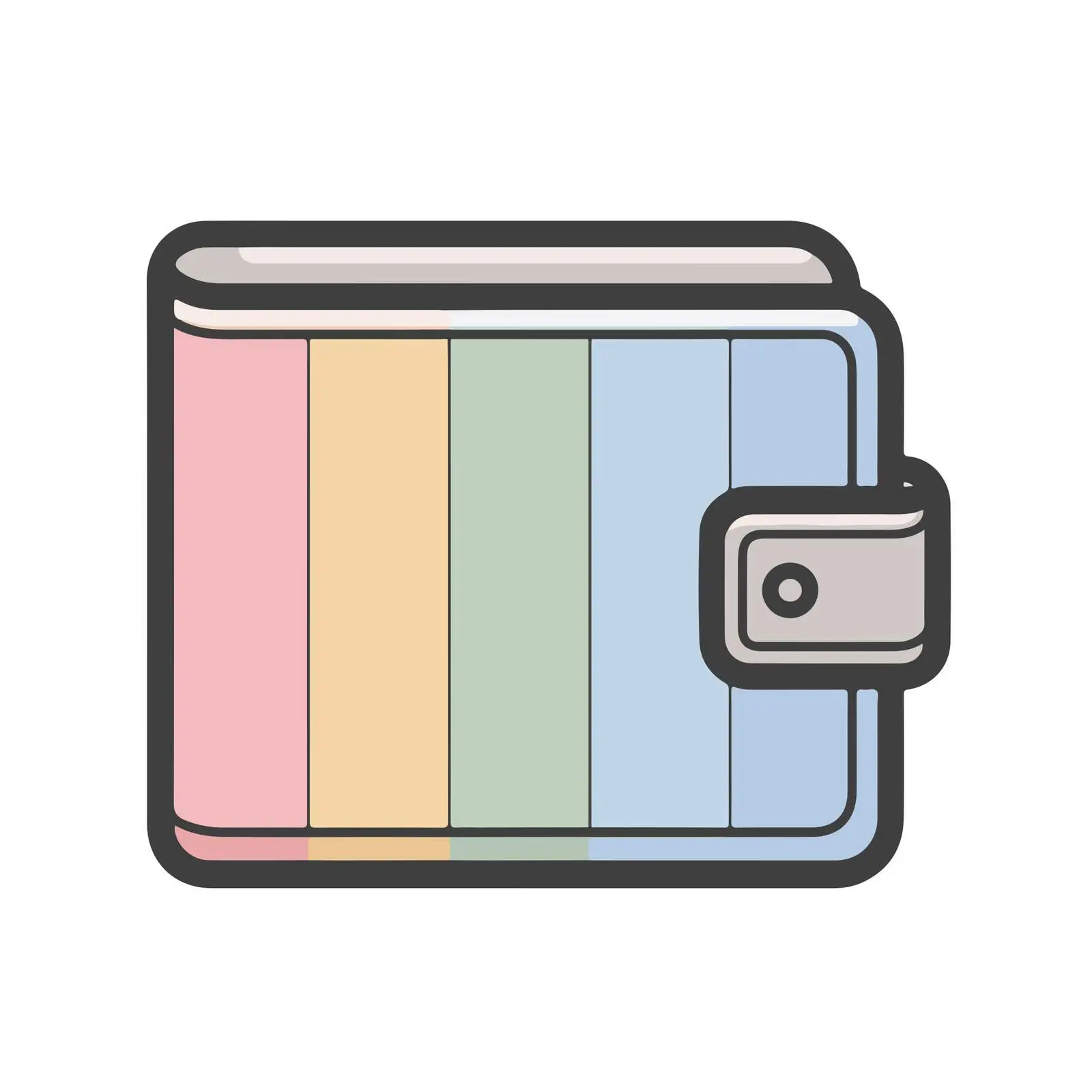 Wallet Outline Pictogram Icon — free download from Dotvec