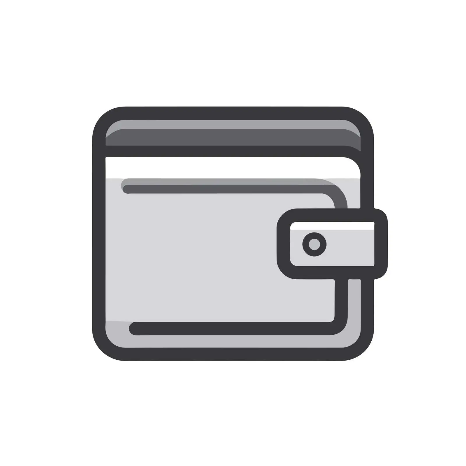 Wallet Icon Pictogram Mono-color Design — free download from Dotvec