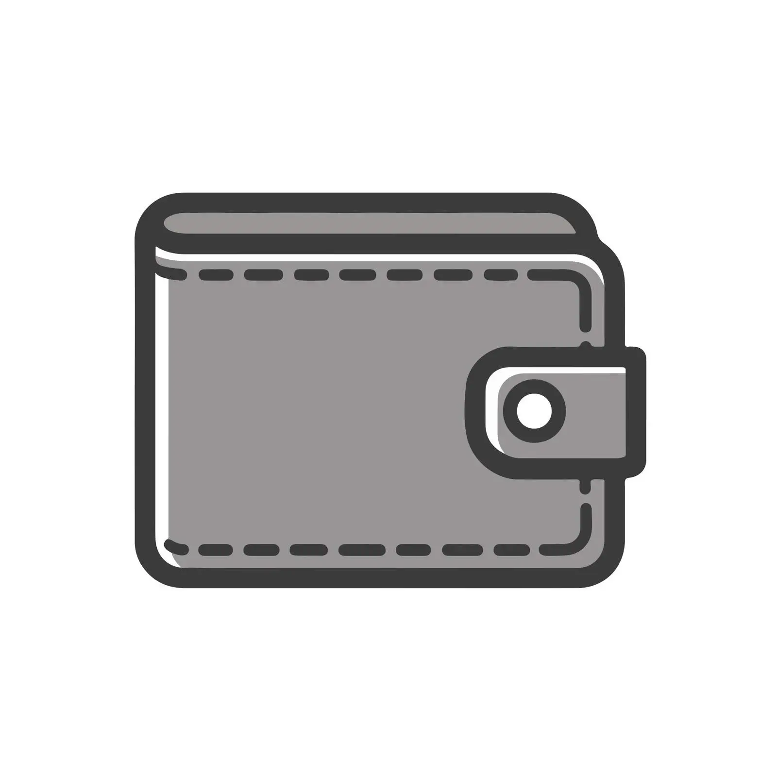 Wallet Outline Pictogram Icon — free download from Dotvec