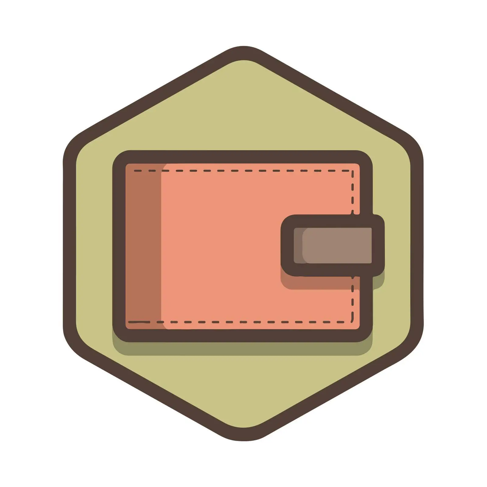Outline Wallet Icon Design — free download from Dotvec