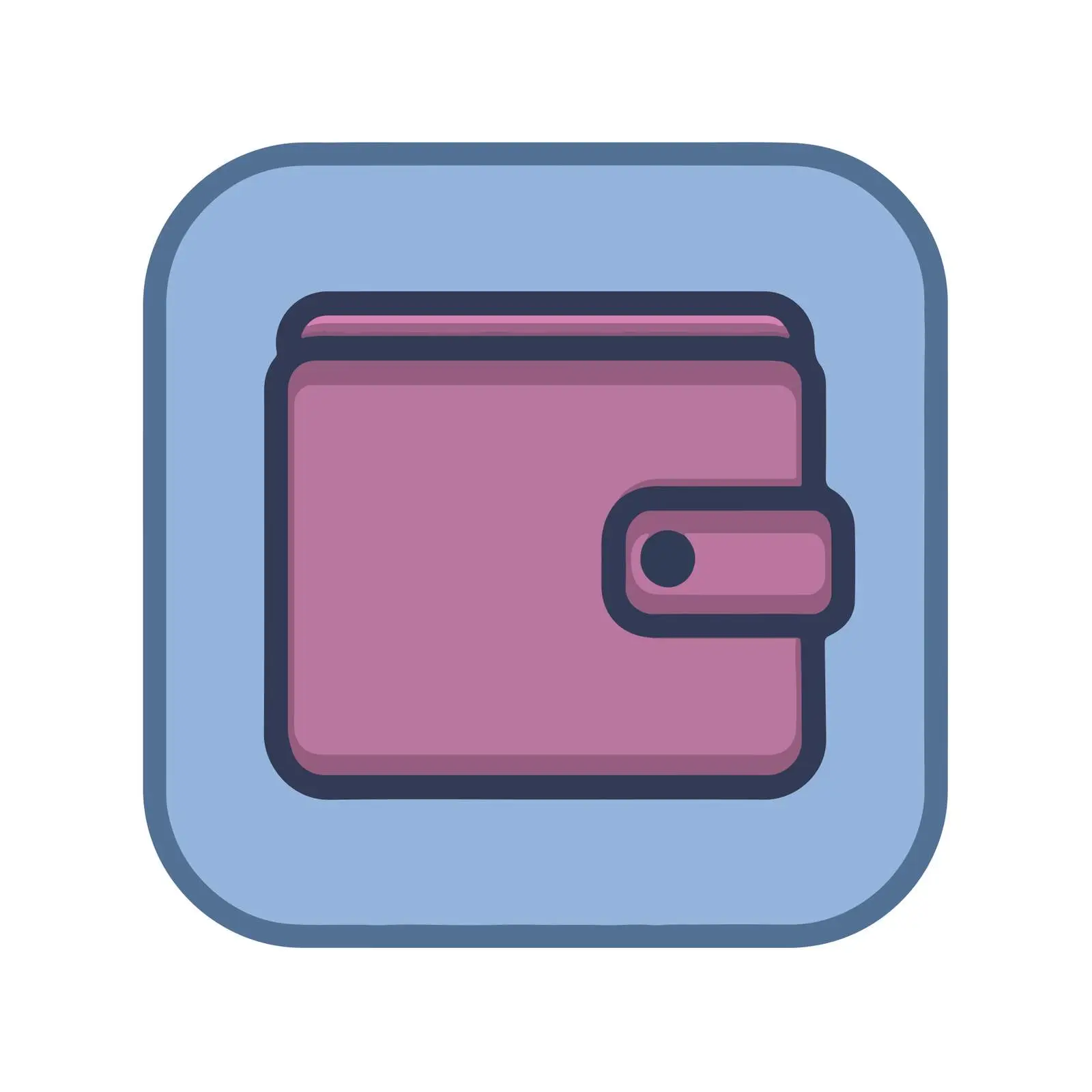 Minimal Wallet Icon Design — free download from Dotvec