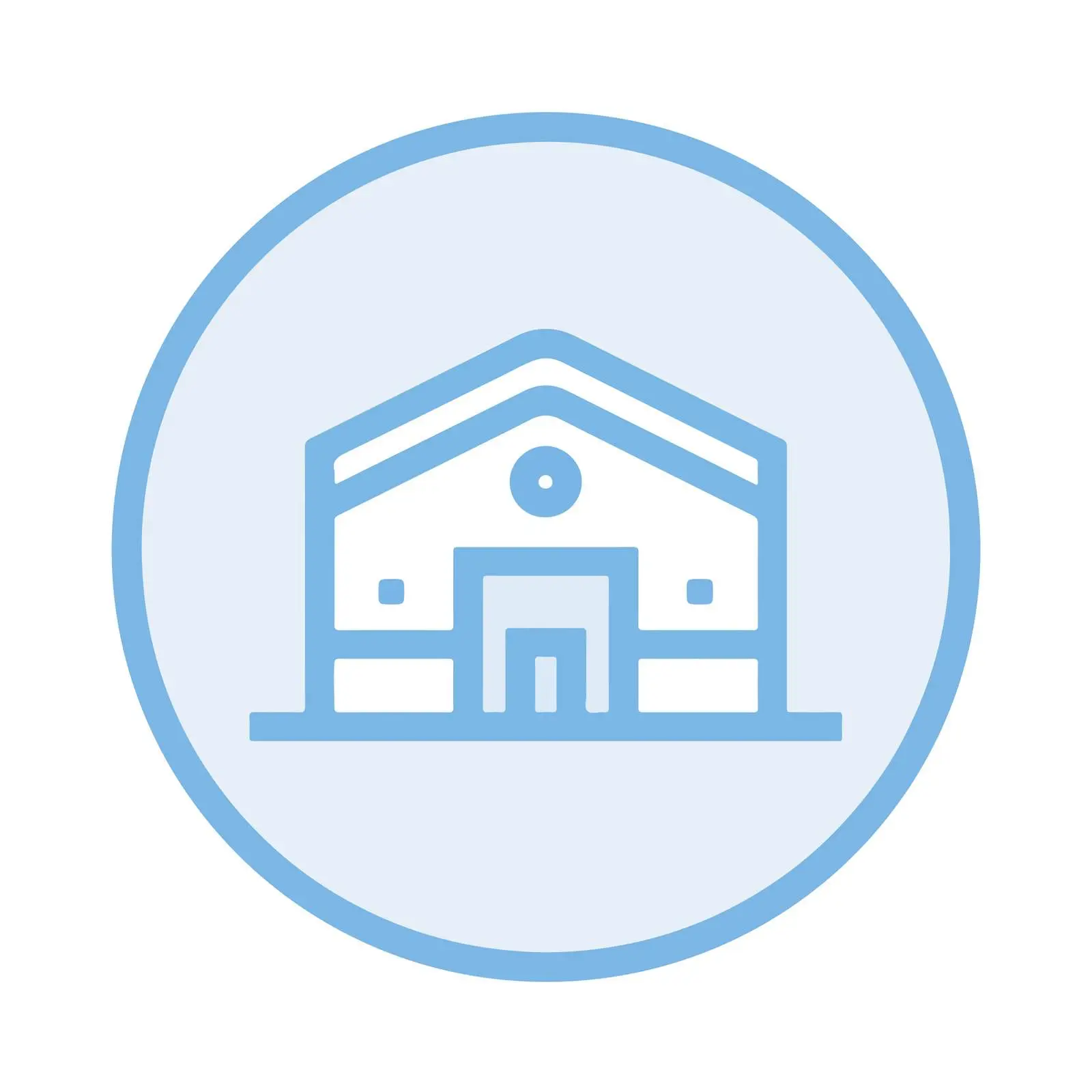 Warehouse Clean UI Icon — free download from Dotvec