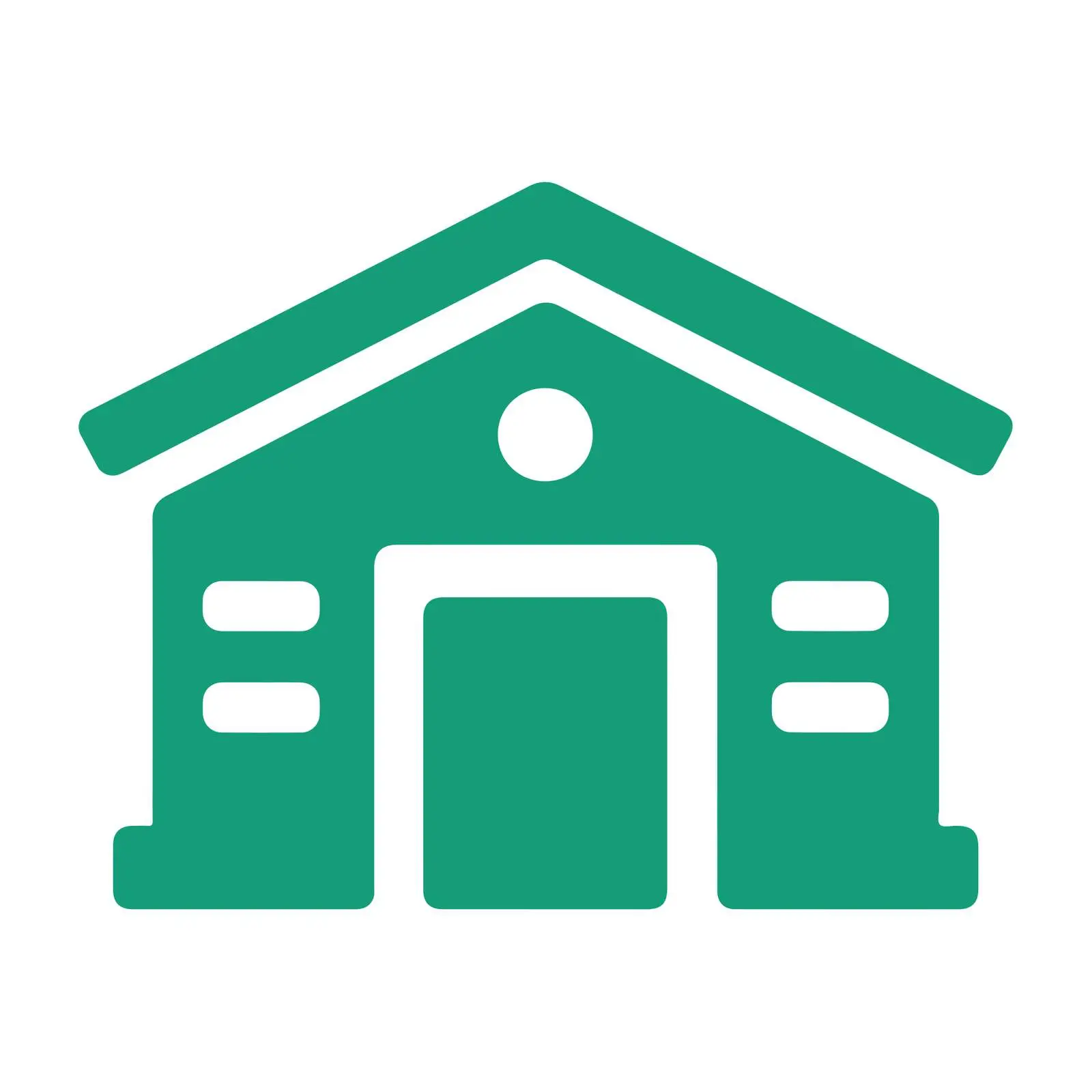 Warehouse Outline Icon — free download from Dotvec